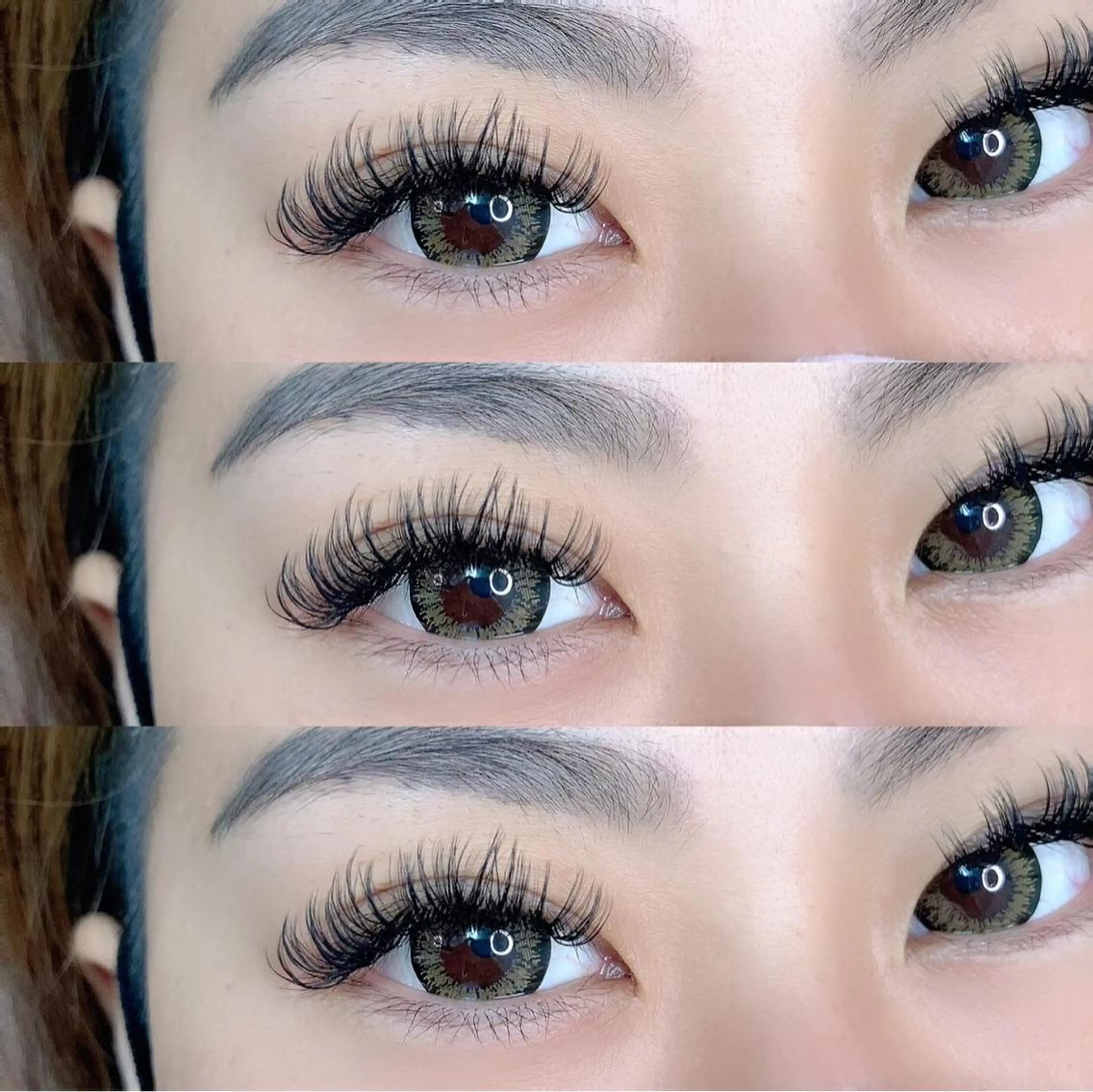 バインドロック（ダブルフラット）140本orボリュームラッシュ300​〜​500本mix✨他店付け足し🆗 ポイントオフ込みの写真