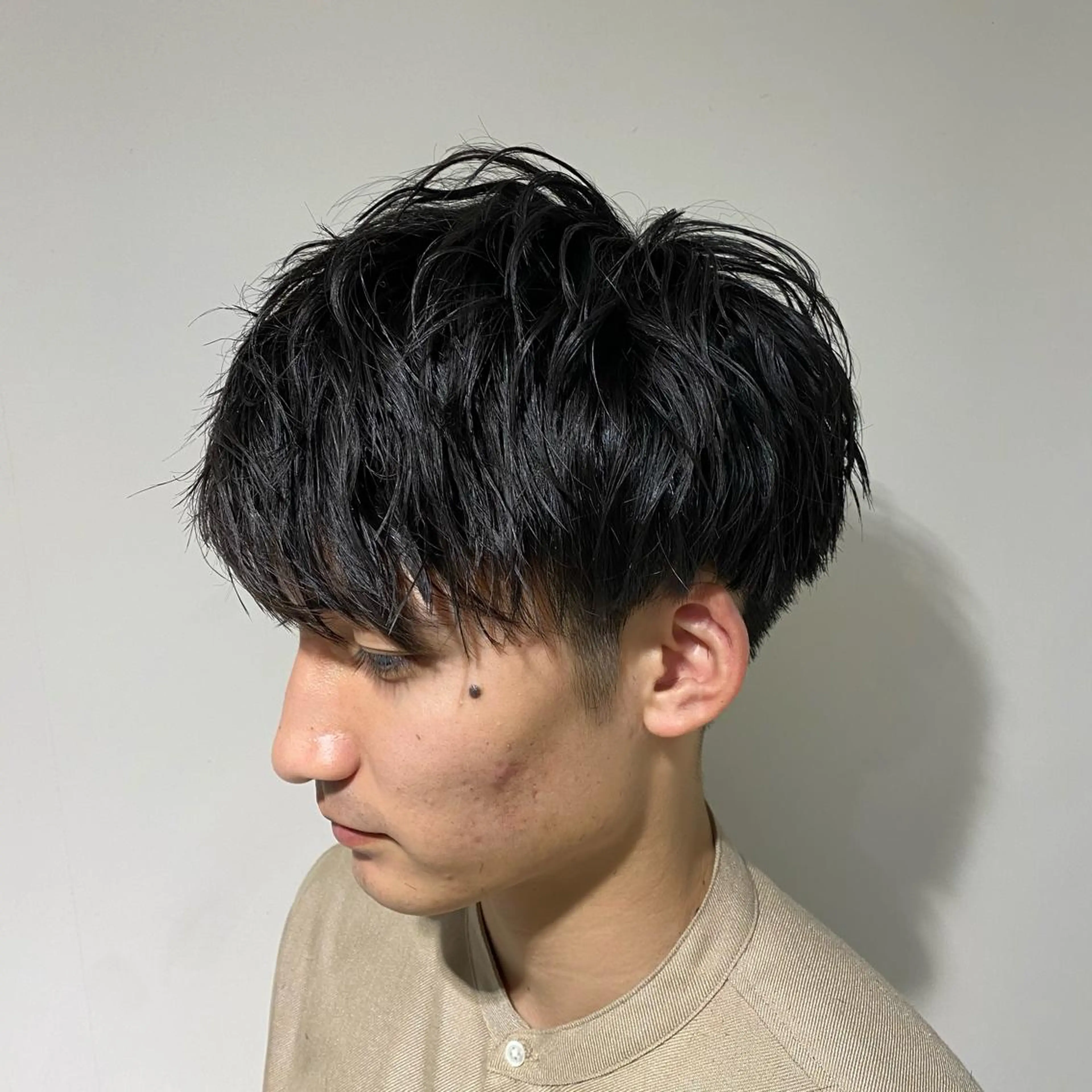 ショート メンズ 橋本 琉磨のヘアスタイル