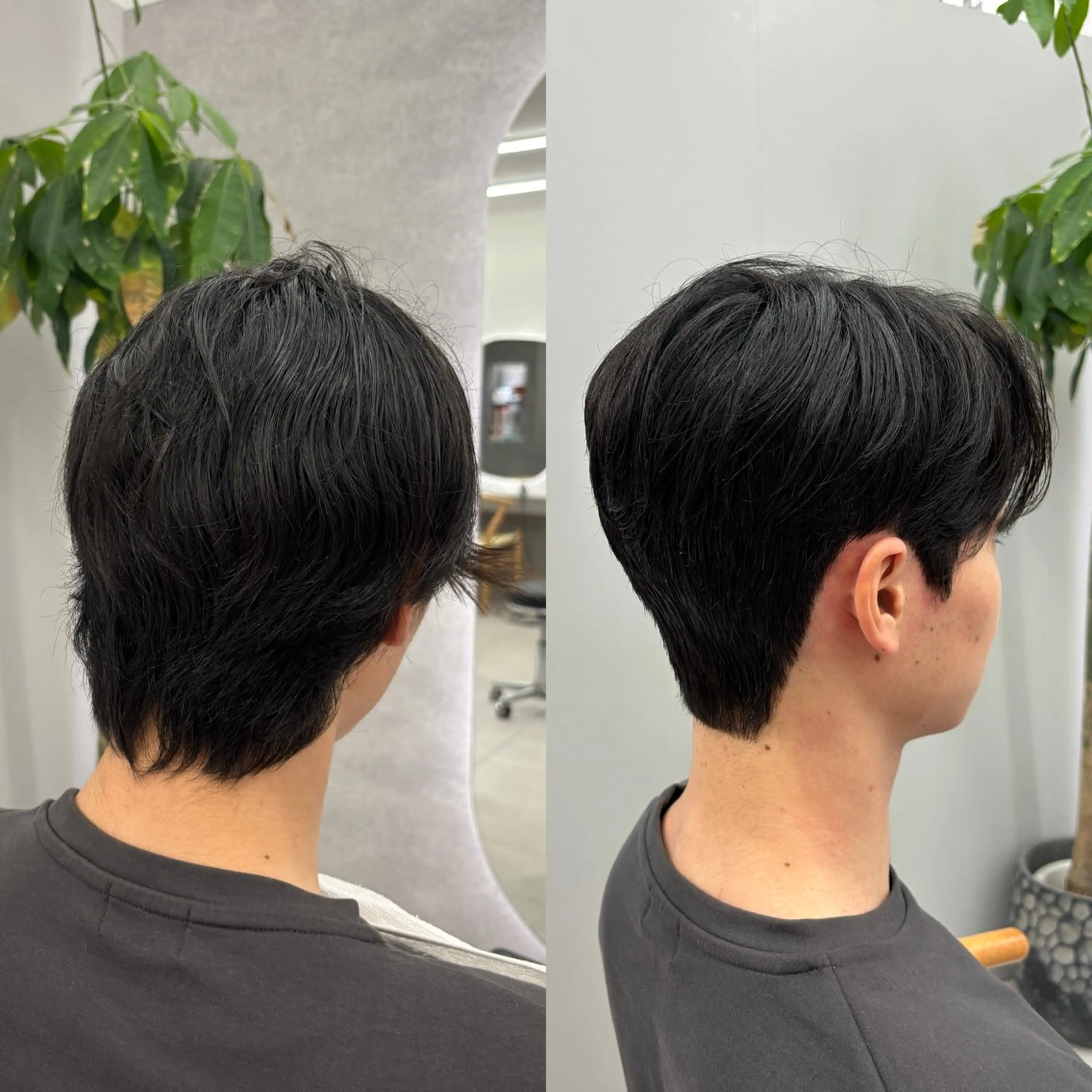 ショート カット 縮毛矯正 geep Ryoyaのヘアスタイル