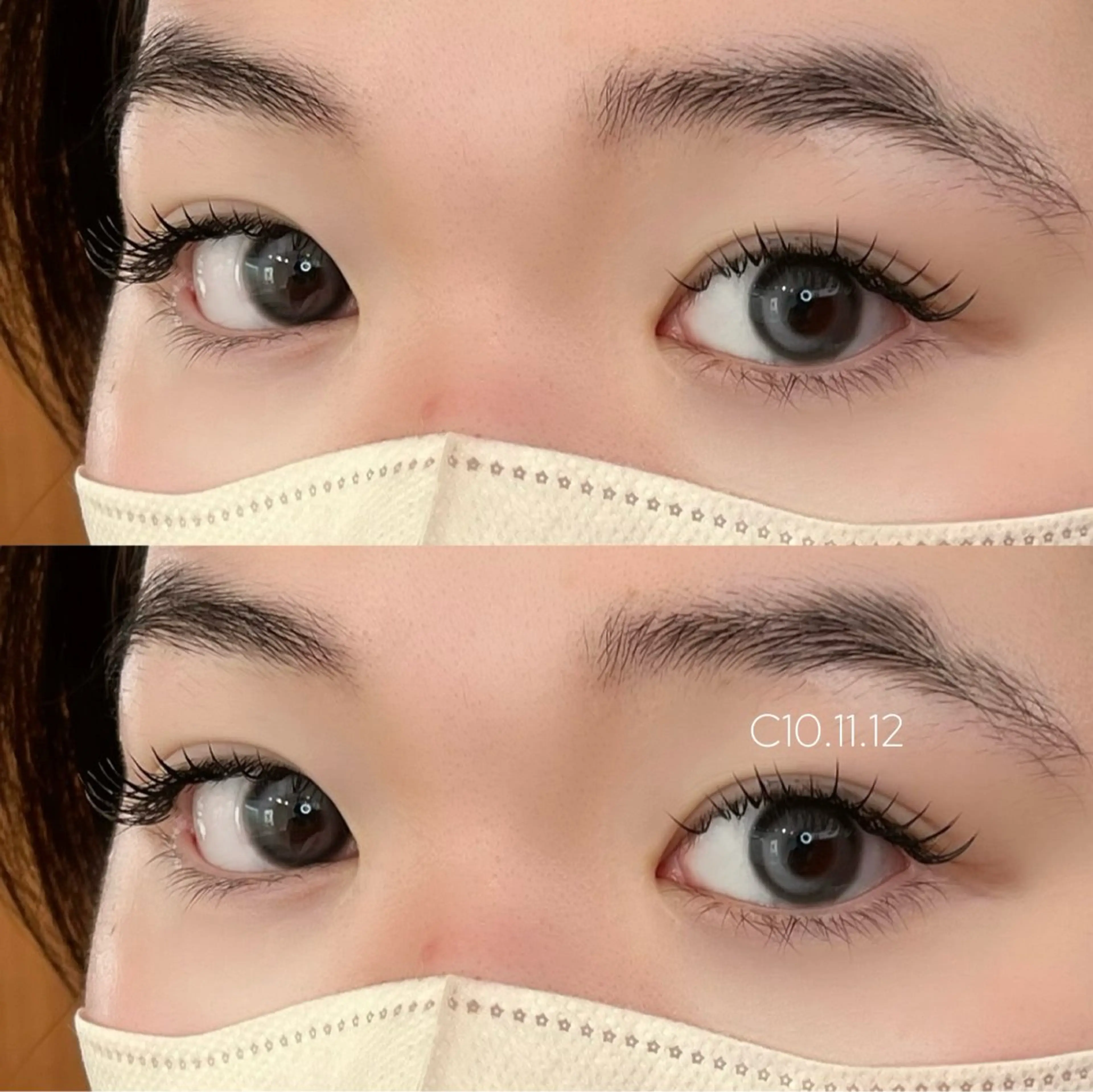 マツエク・マツパ 目尻長め マツエク NEST eye 🤍reinaの眉毛・アイブロウイメージ