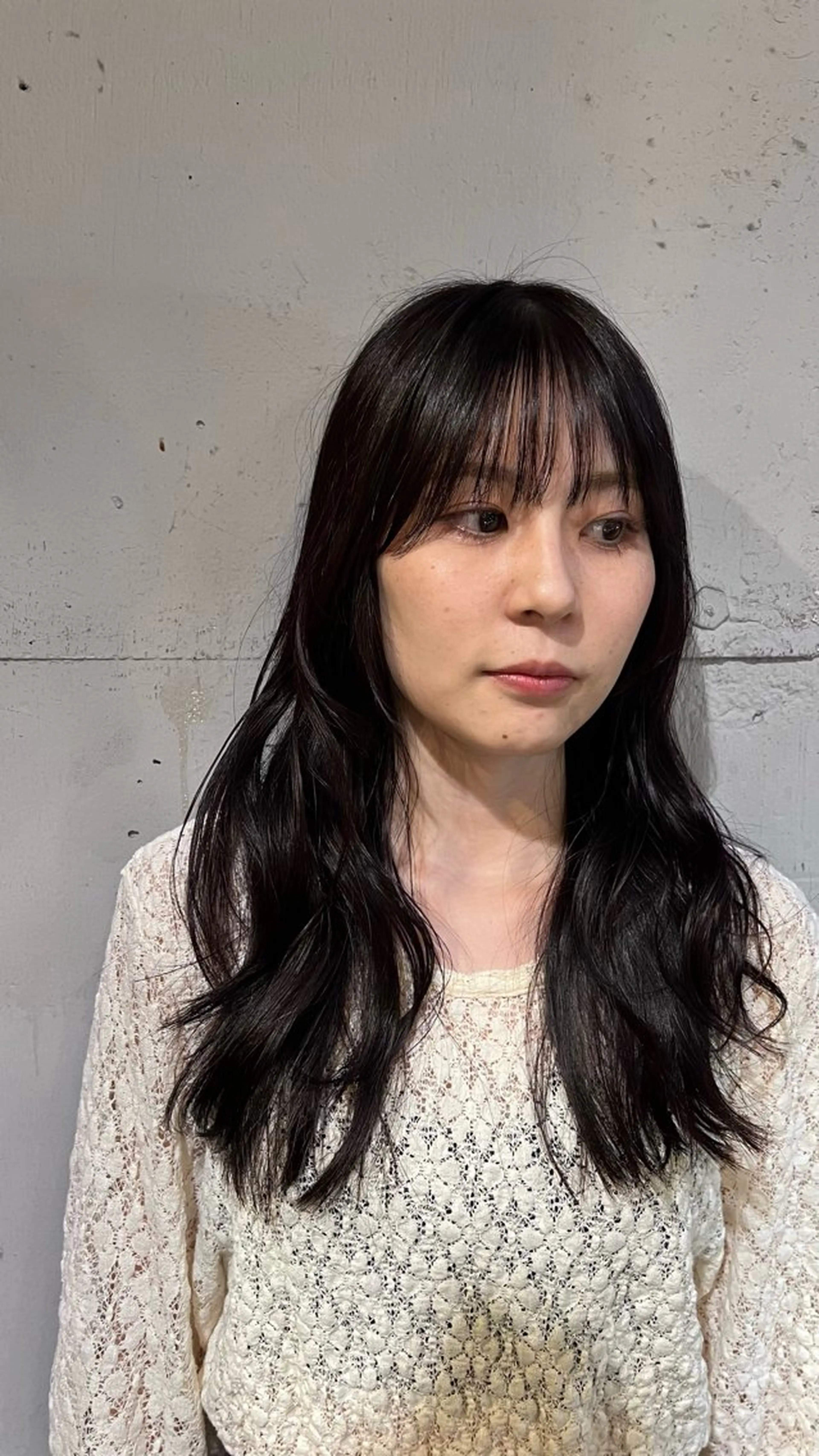 セミロング カラー カット ヘアカラー トリートメント 小笠原 悠斗のヘアスタイル