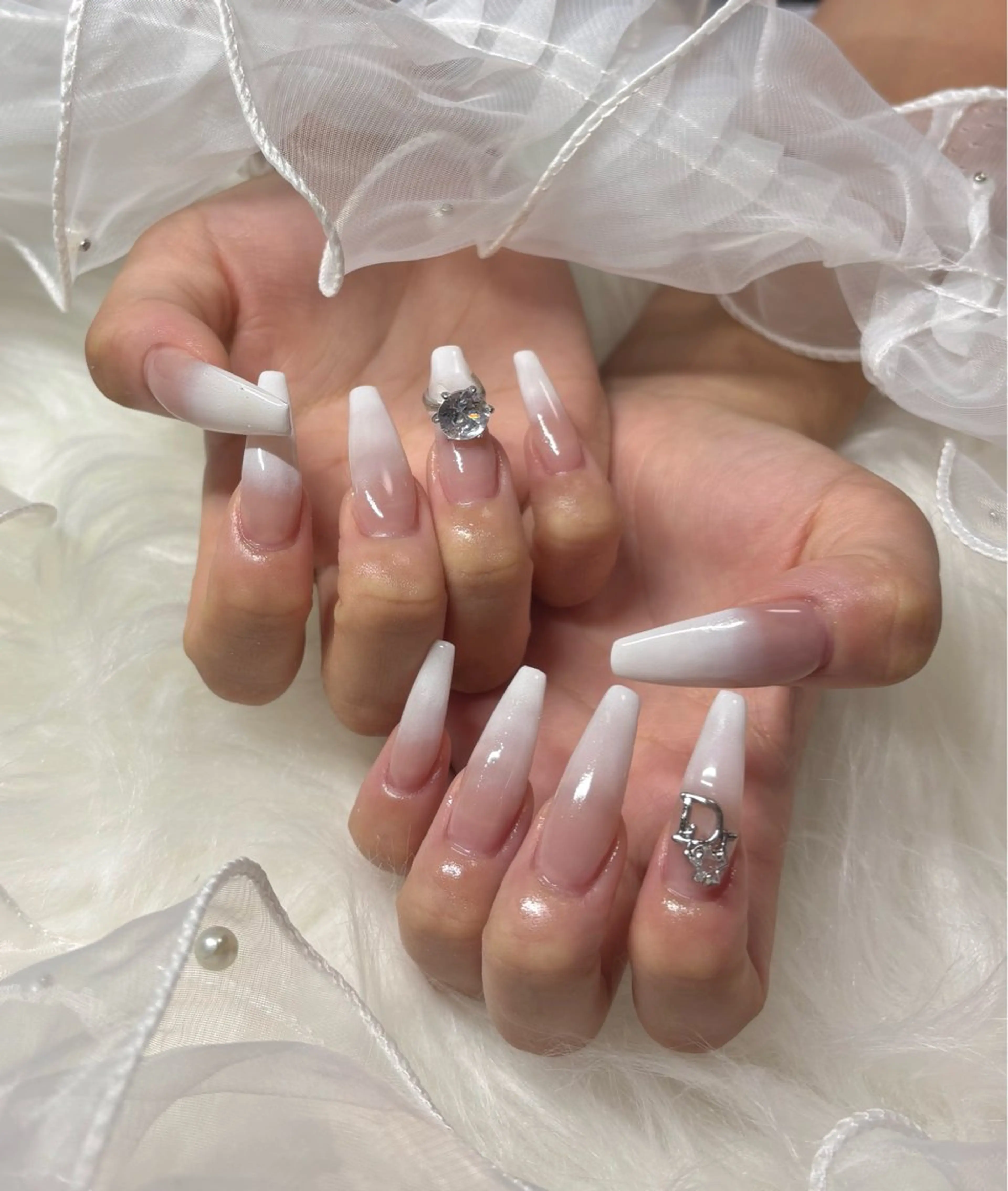 ネイル ロングネイル ハンドネイル N / misakiのネイルデザイン