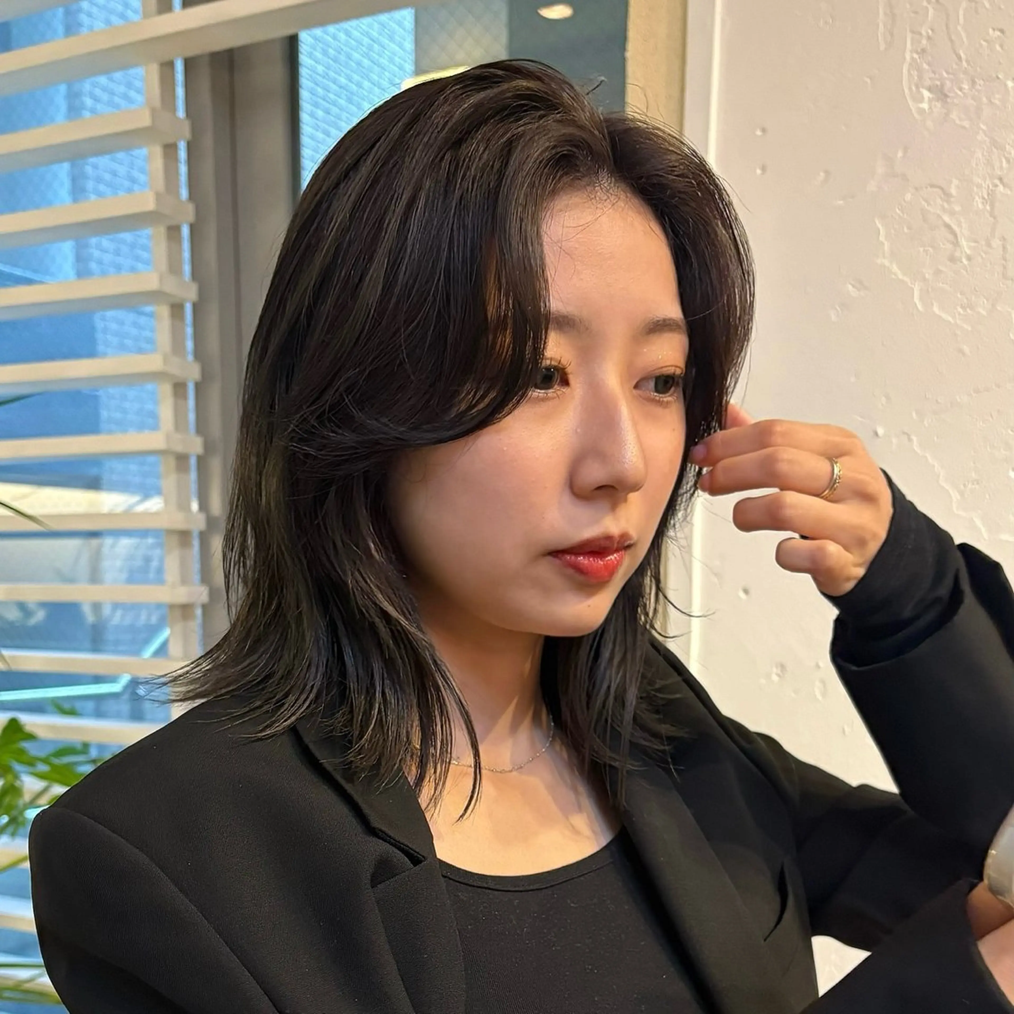 顔周りcut menu♡ 流れる顔周り是非お任せ下さい☺️スタイリング方法もお伝えします◎の写真