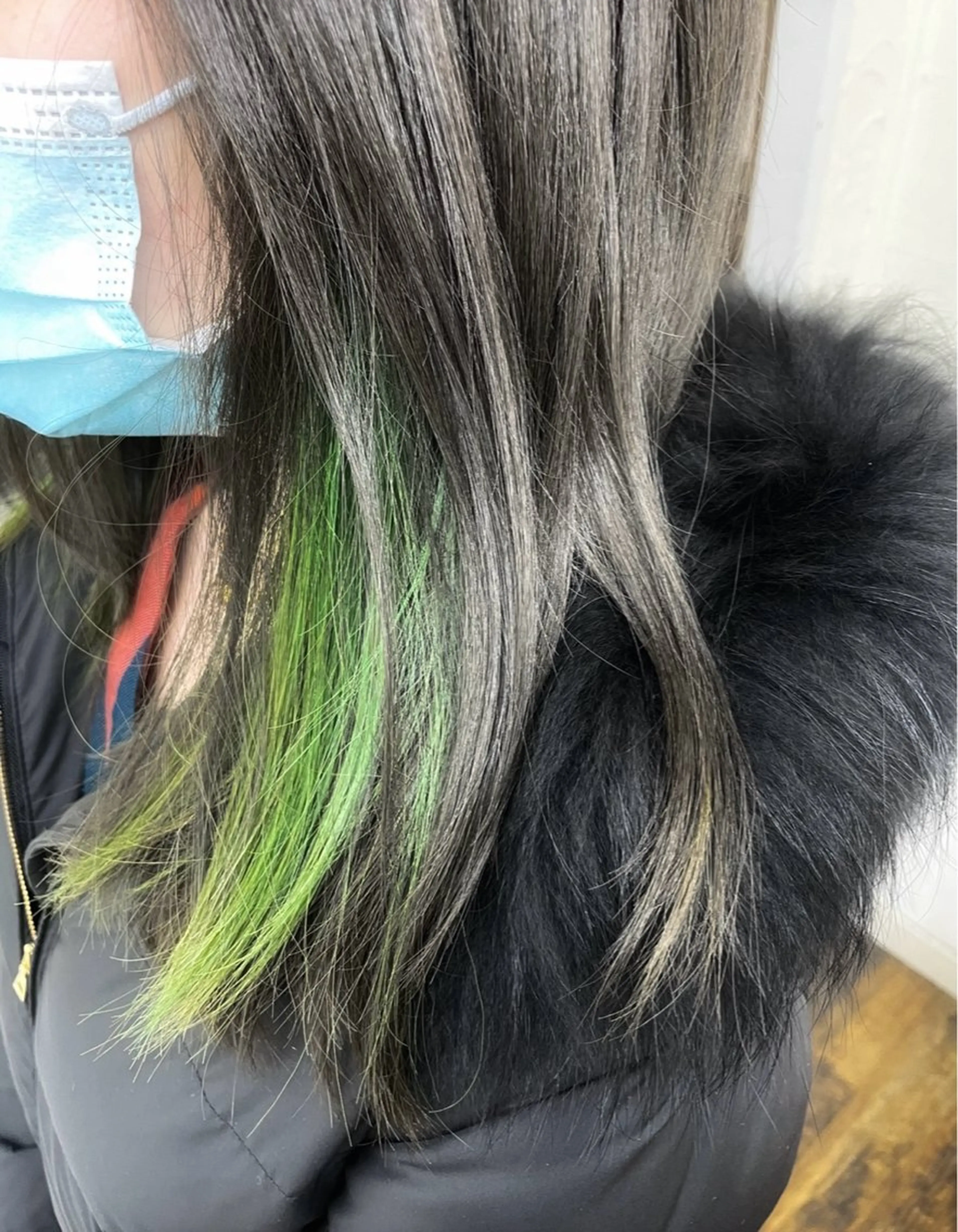 🌸新規限定🌸ブリーチ込みインナーカラー¥9500の写真