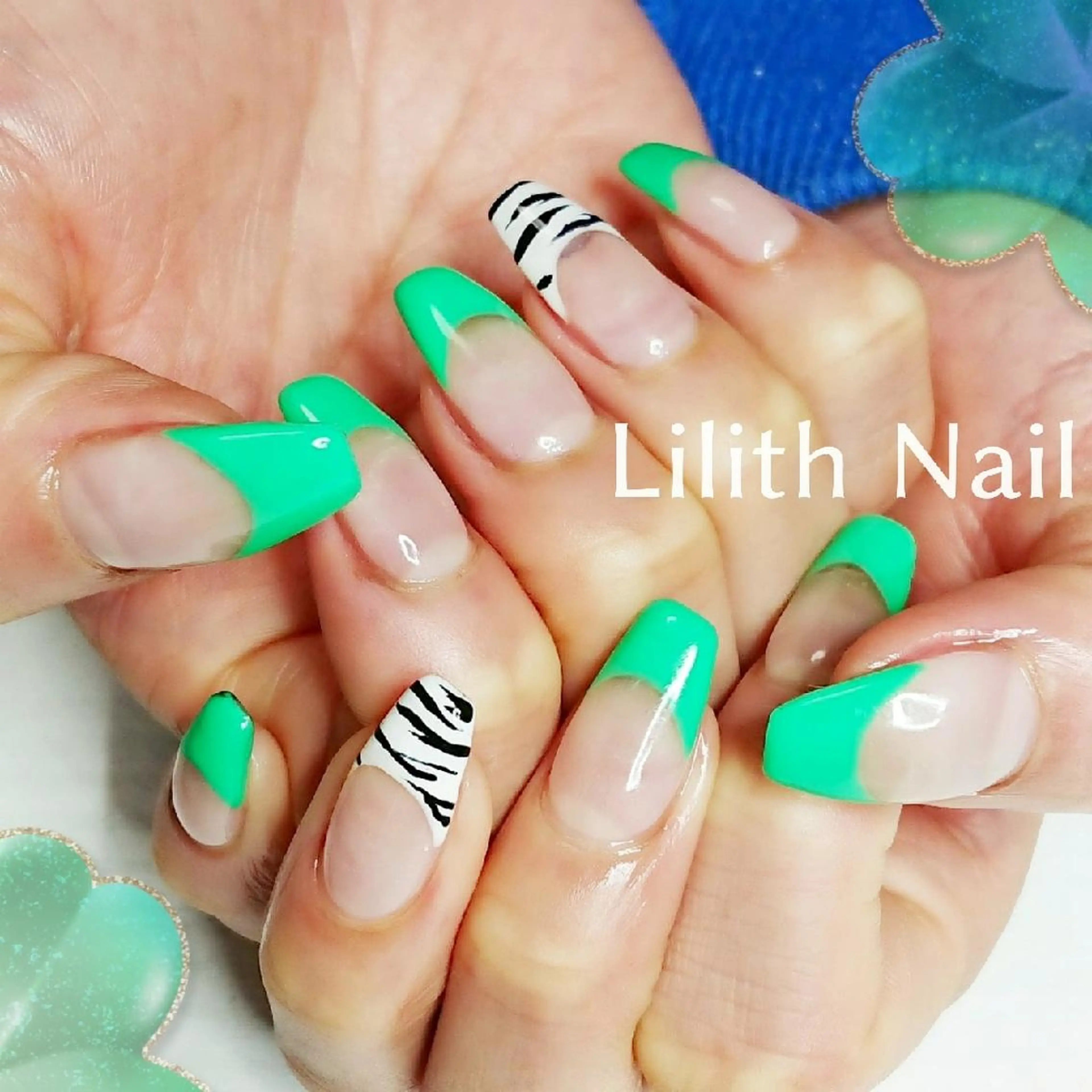 ネイル フレンチネイル ハンドネイル Lilith Nailのネイルデザイン