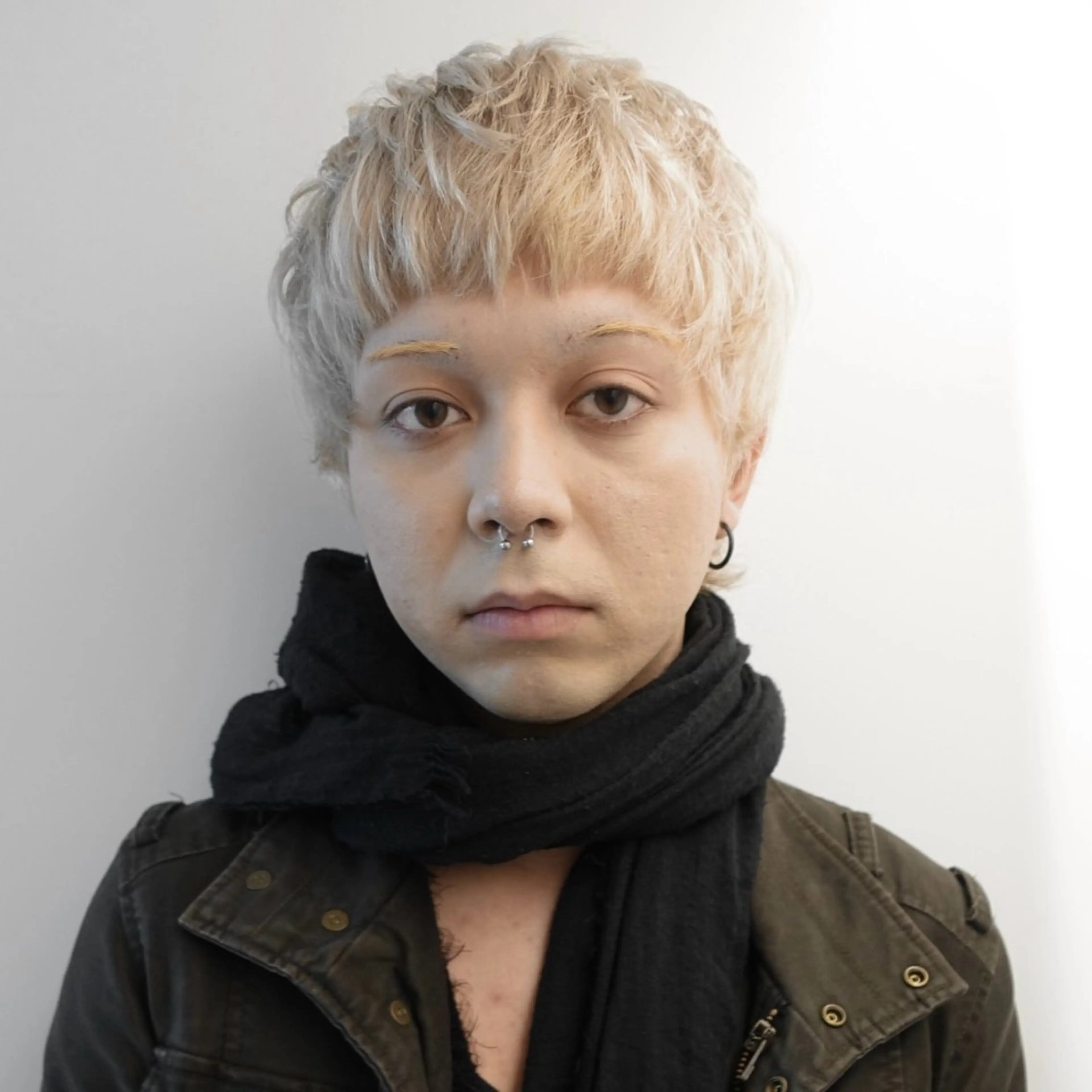 ショート カラー ヘアカラー ハイトーン/パーマ/ メンズ / 櫻本🌐のヘアスタイル