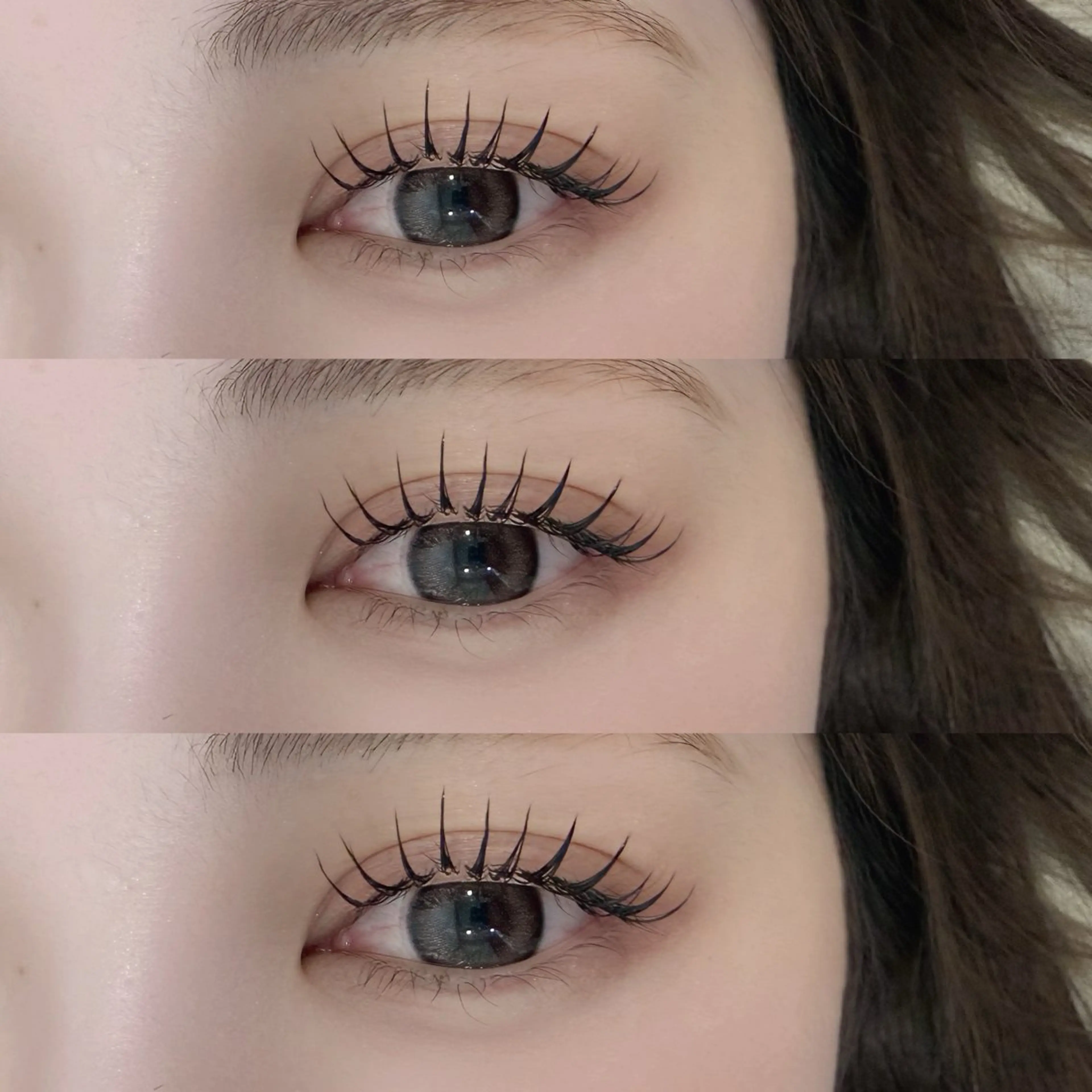 マツエク・マツパ 付け放題 フラットラッシュ Babe 天神 ayamiのマツエク・マツパデザイン