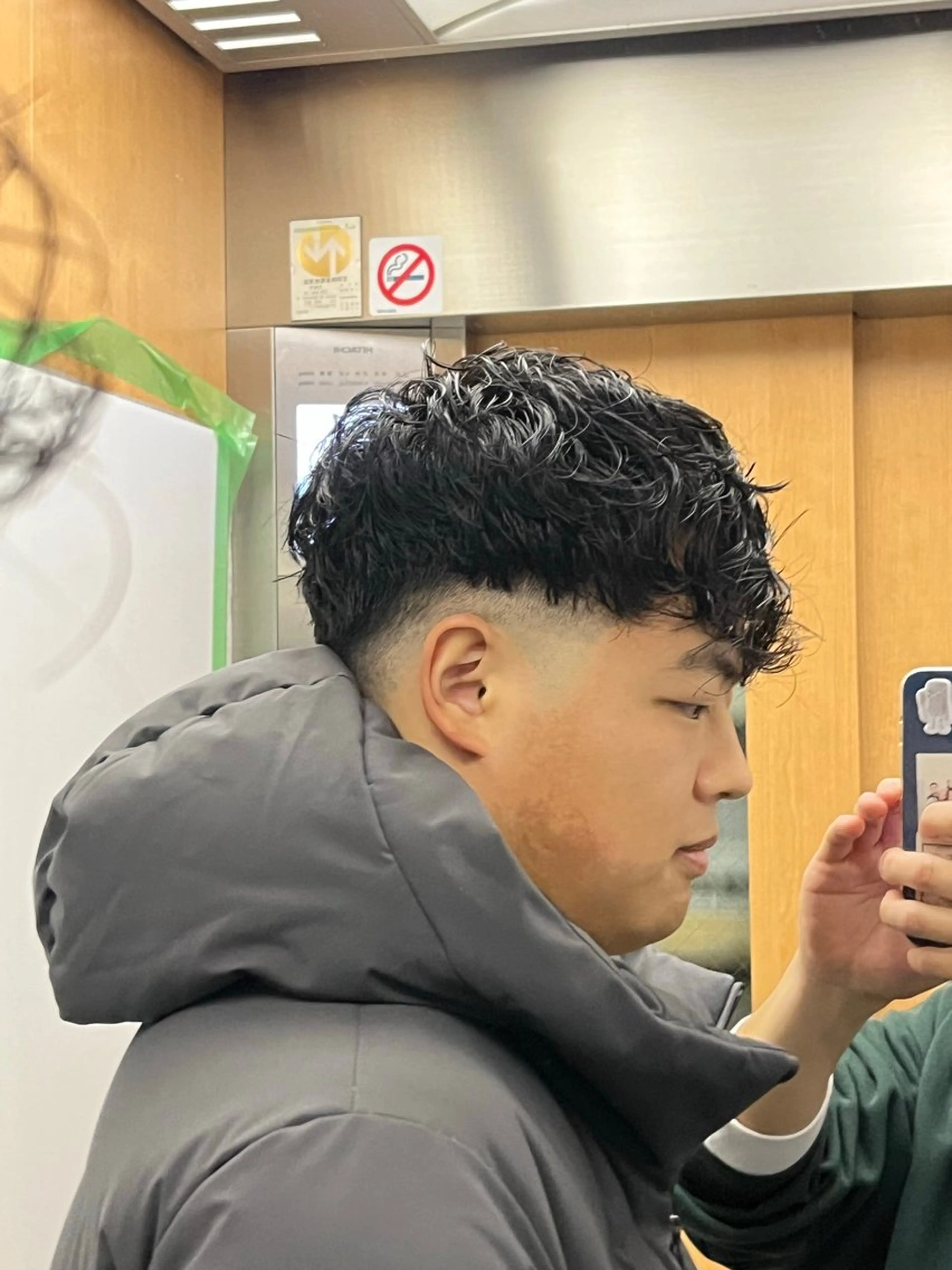 ショート パーマ 北川和歩 /メンズカットのヘアスタイル