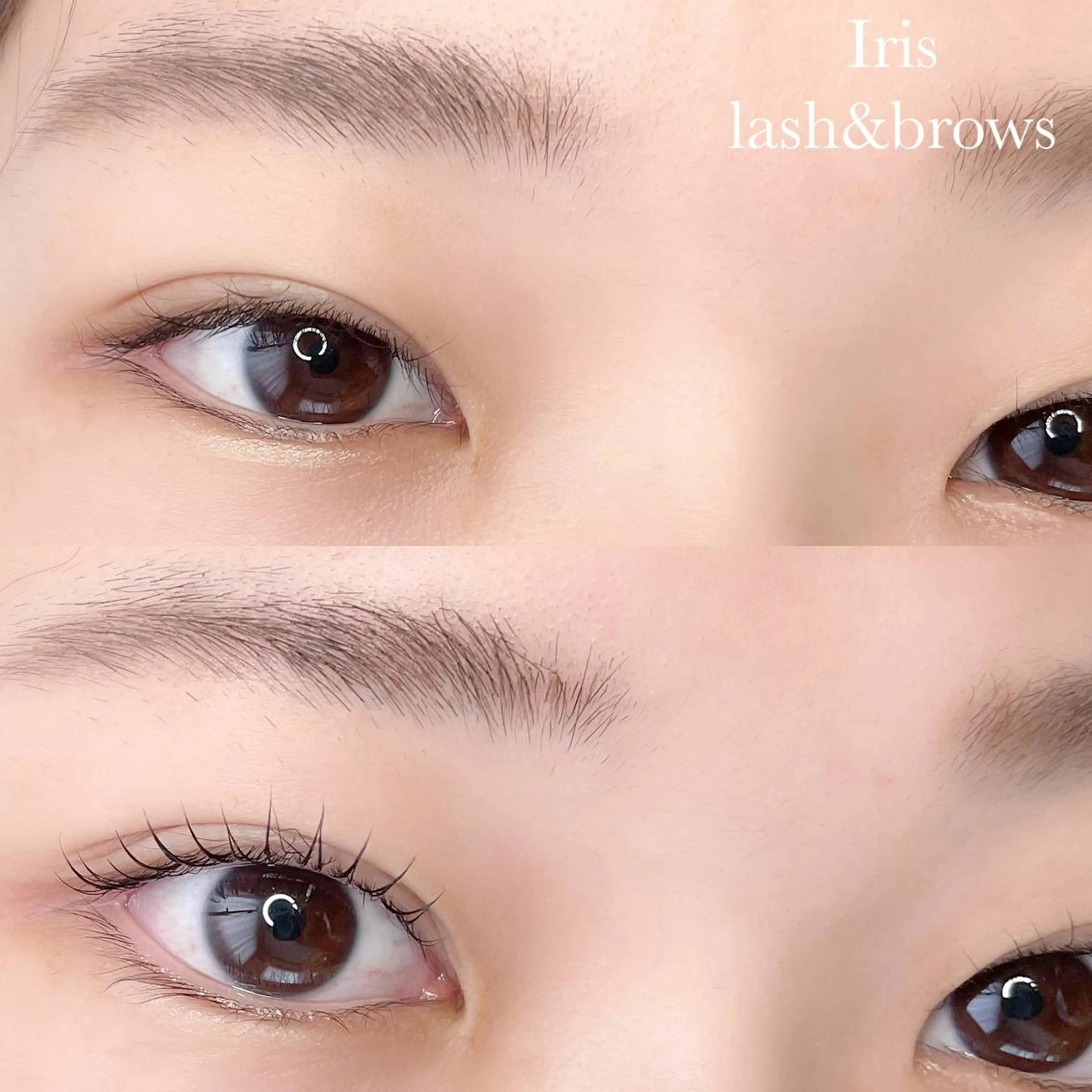 マツエク・マツパ Iris lash&browsのマツエク・マツパデザイン