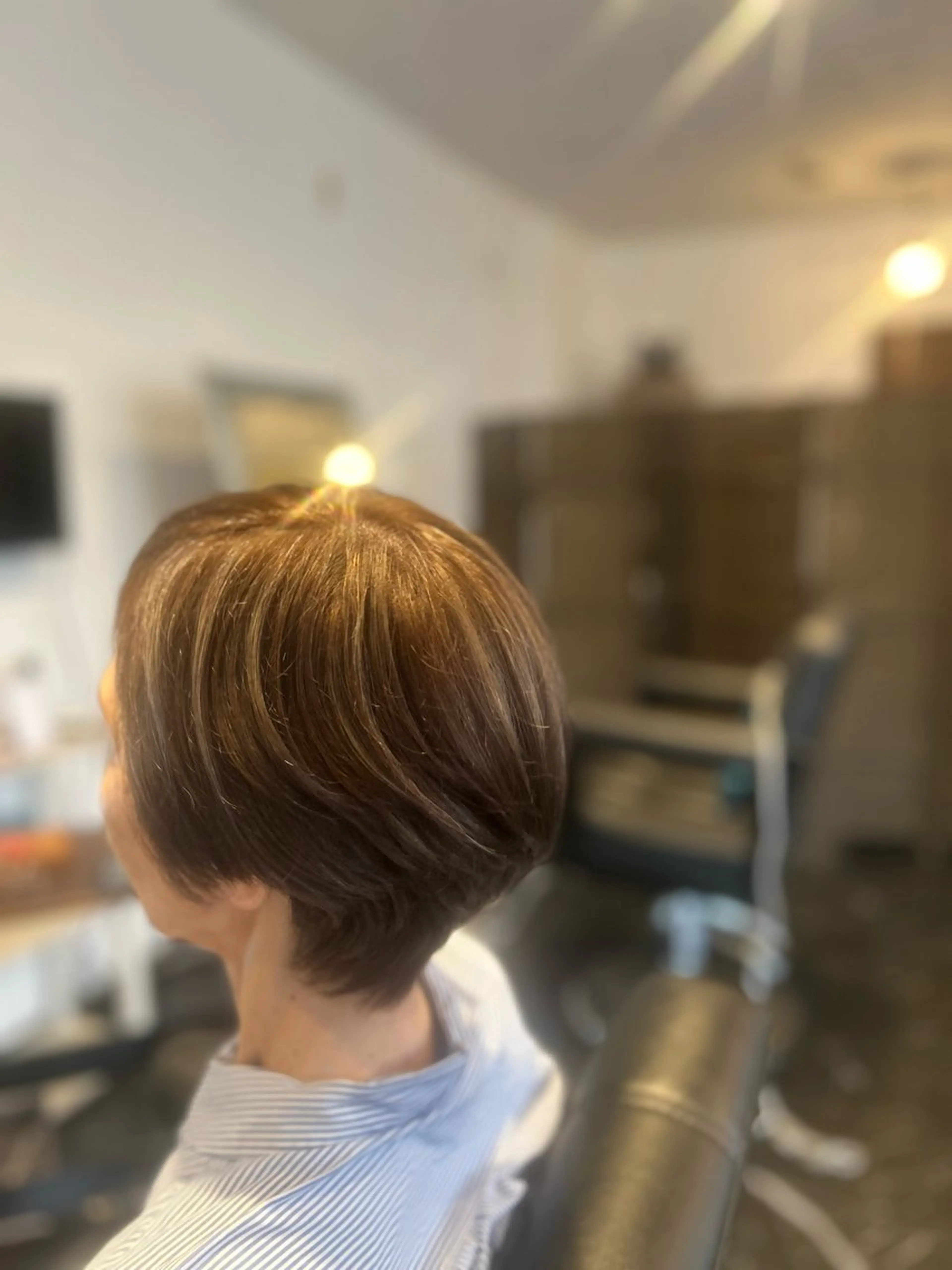 ショート カラー ヘアカラー トリートメント ヘッドスパ Terra hair makeのヘアスタイル