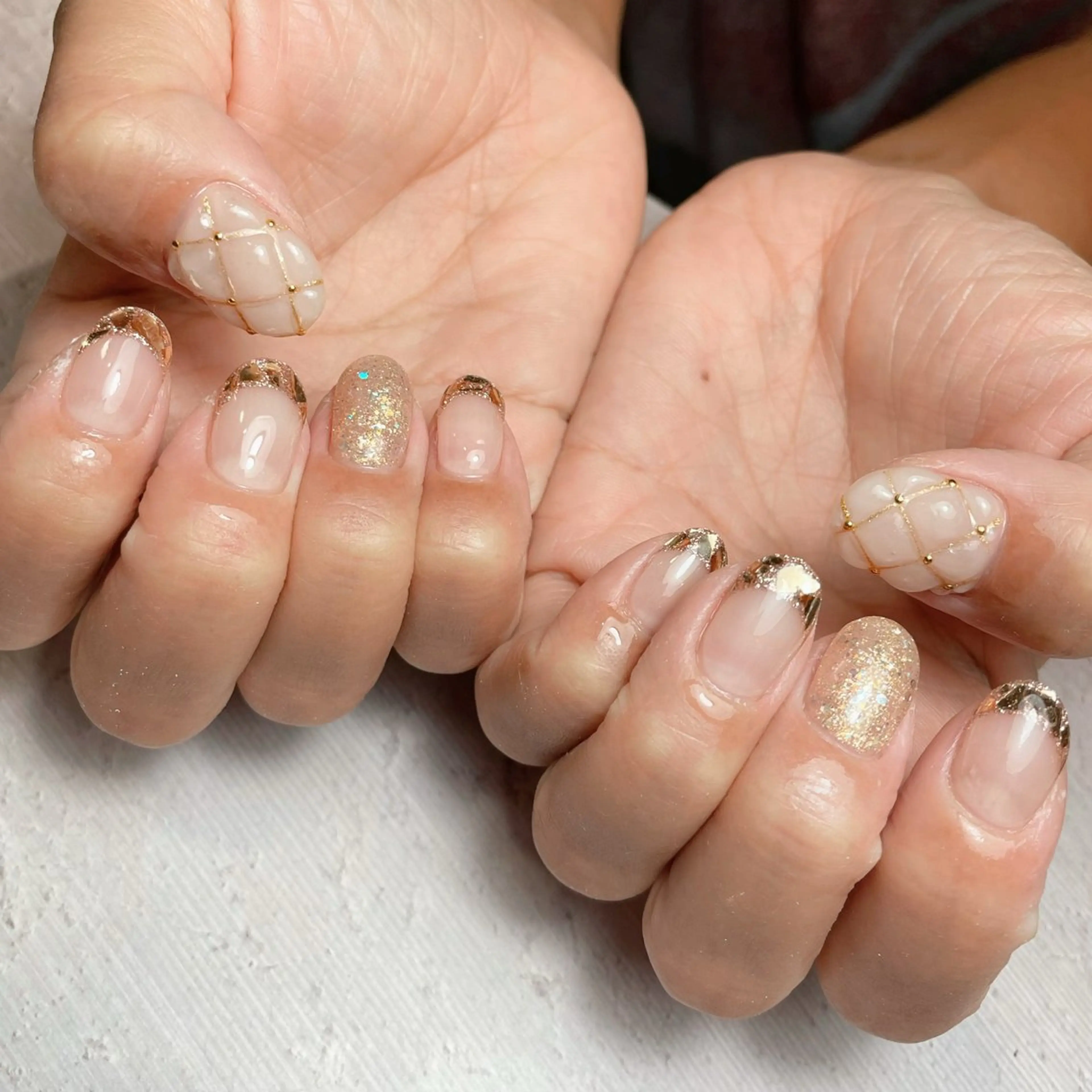 ネイル ハンドネイル nail&eyelash mate所属・京都/東向日/桂 ayumiのネイルデザイン