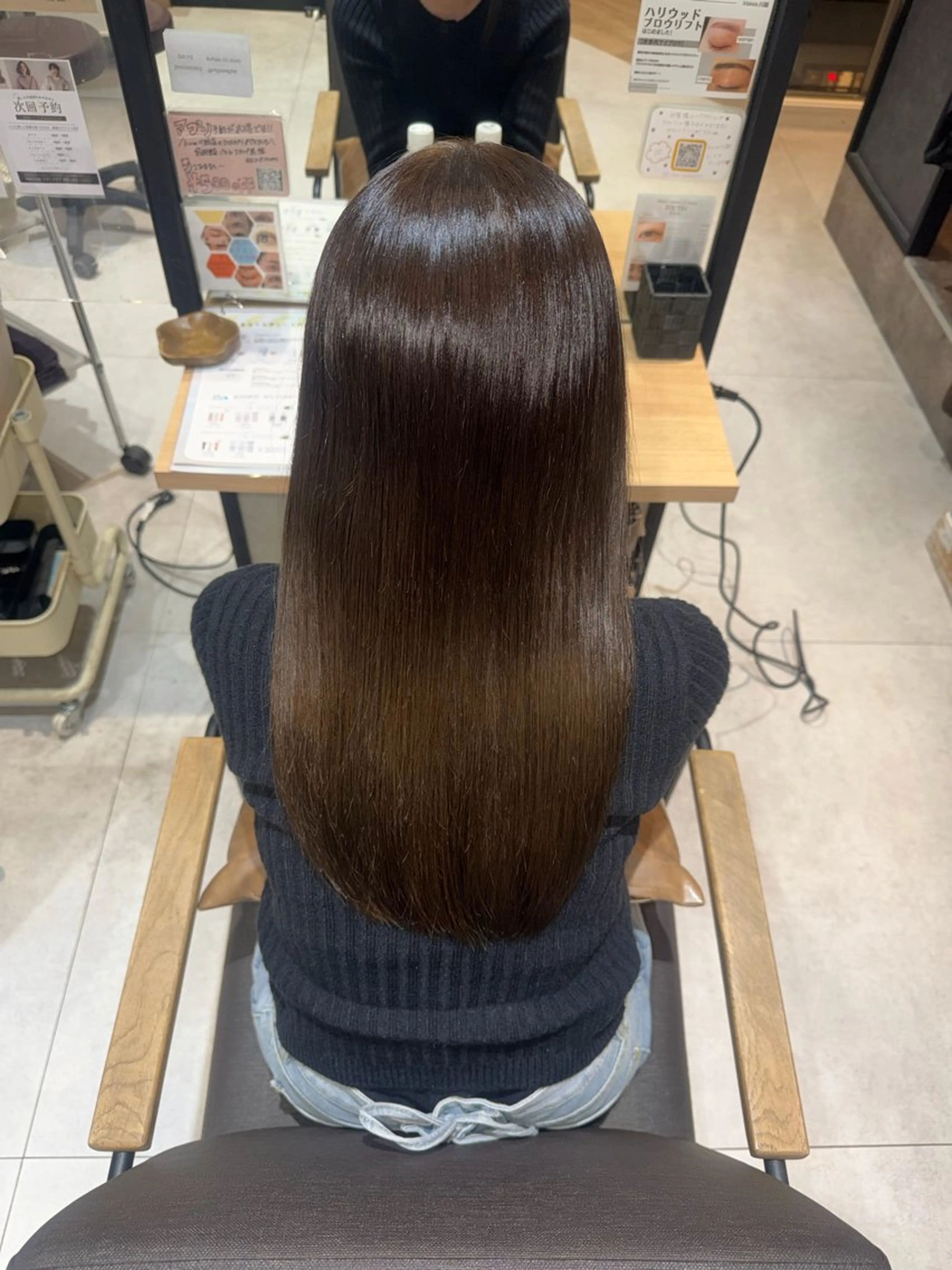 セミロング カラー FUKA 🎀🩶のヘアスタイル