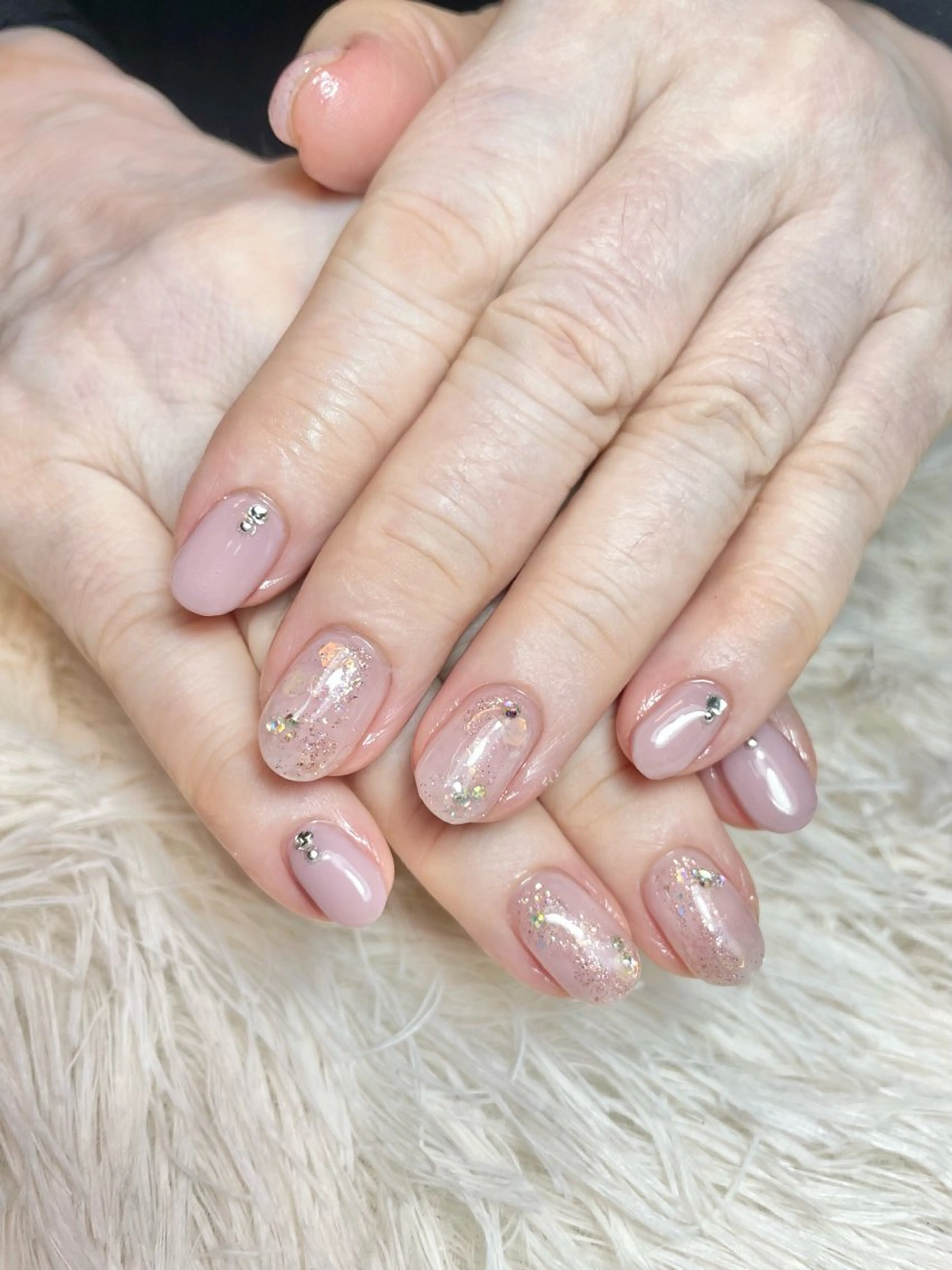ネイル ニュアンスネイル ハンドネイル nail salon Libertyのネイルデザイン