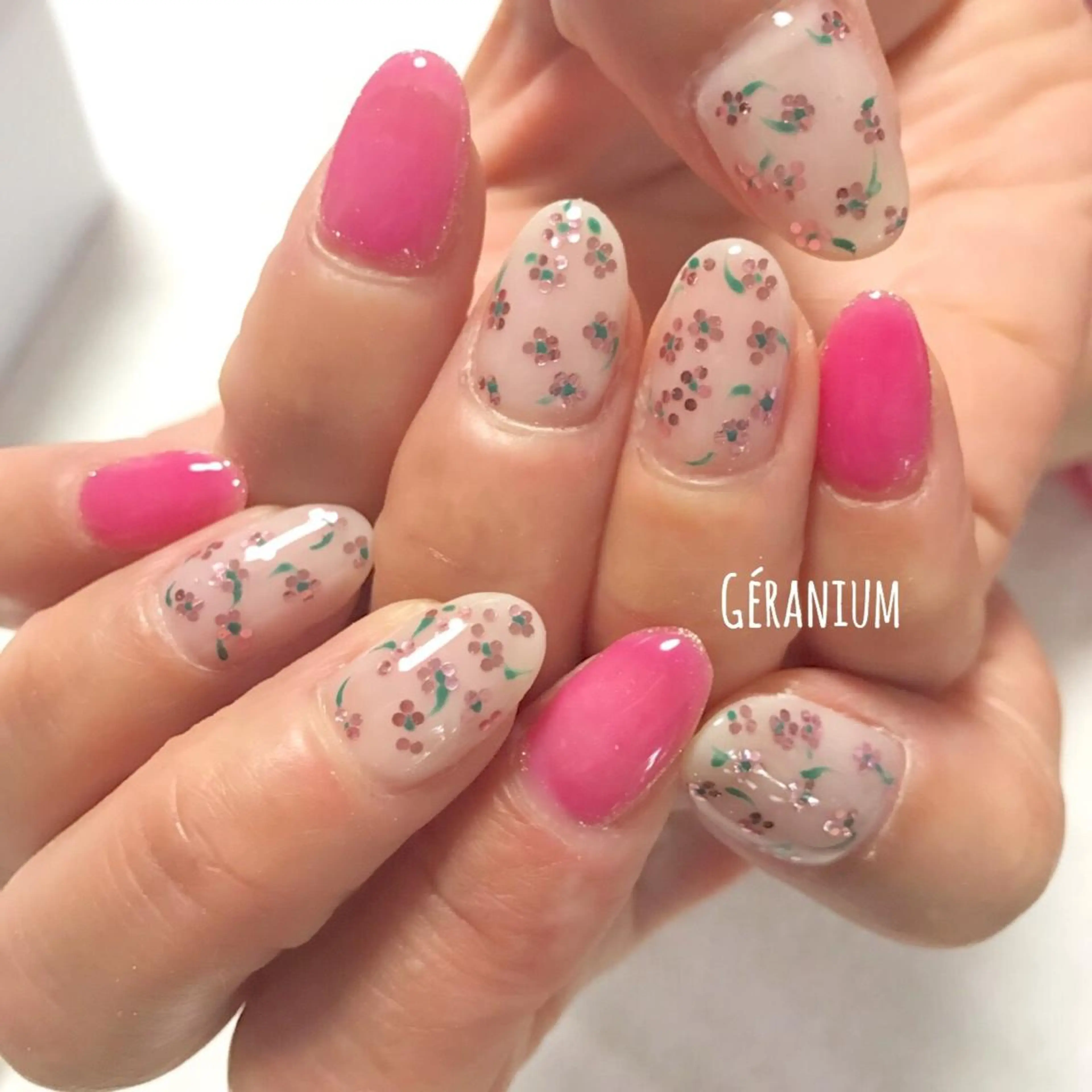 ネイル GéRanium Harukaのネイルデザイン