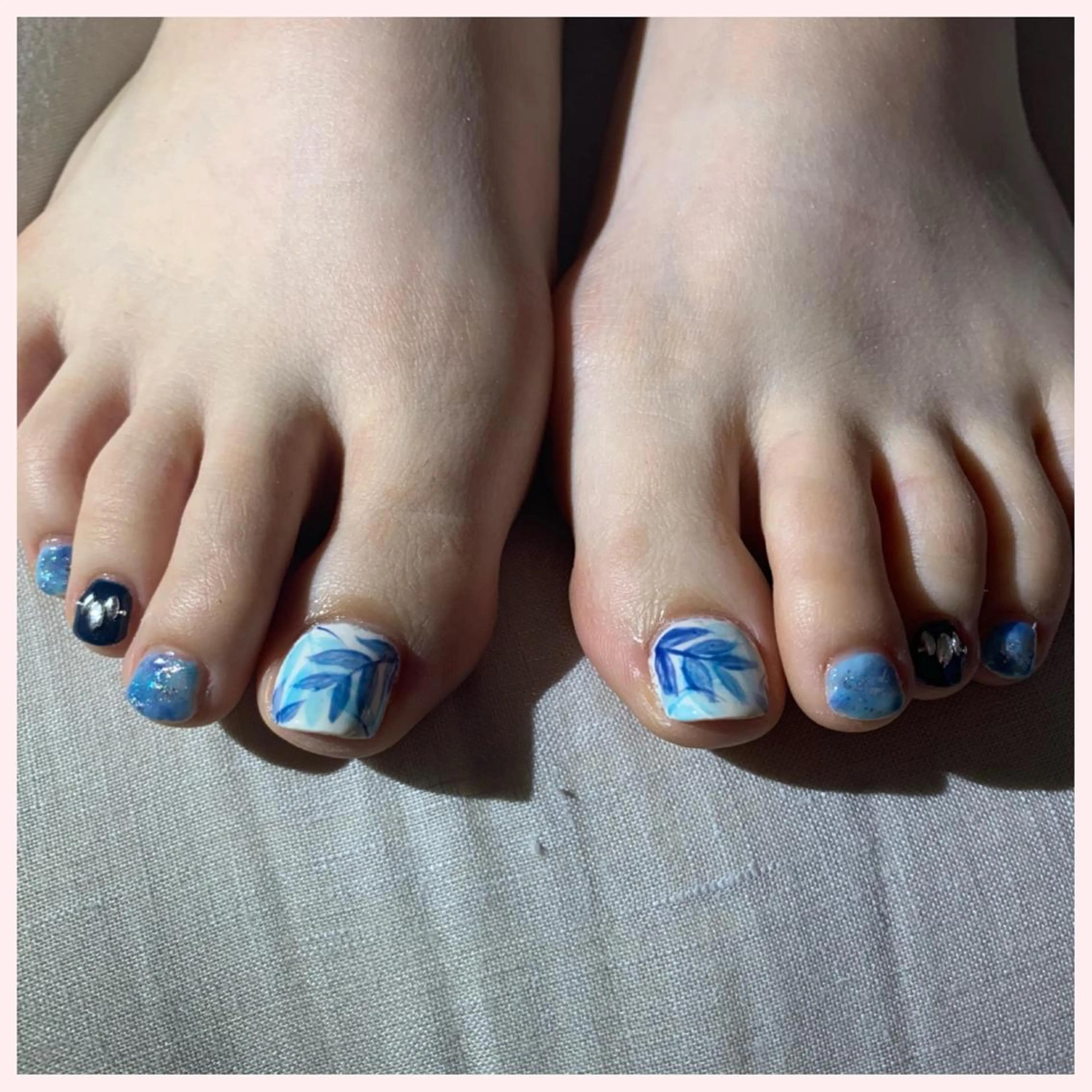 ネイル フットネイル Ogasawara Tokikaのネイルデザイン