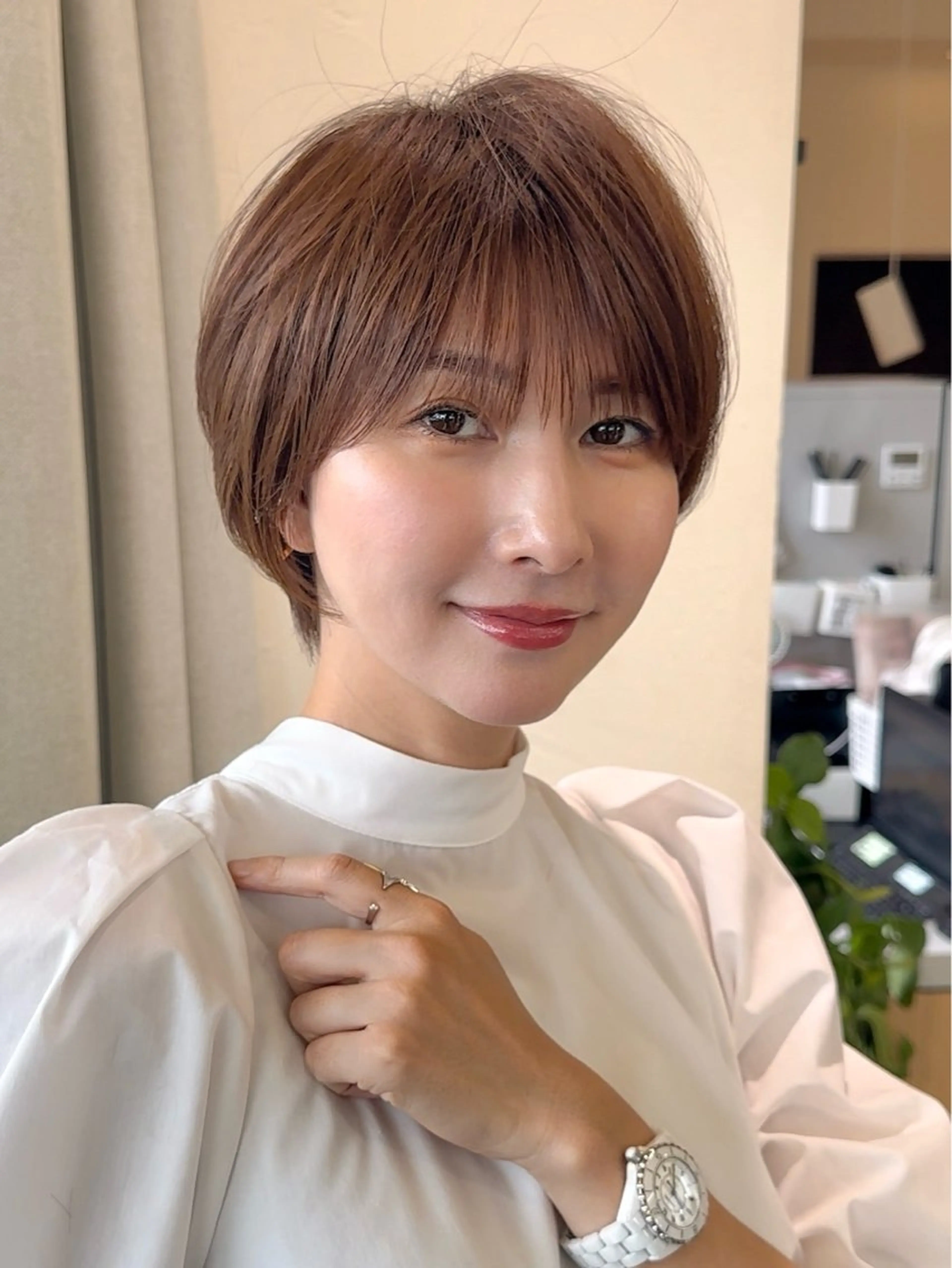 ショート 🌈銀座、ボブ ショート🌈にっしーのヘアスタイル