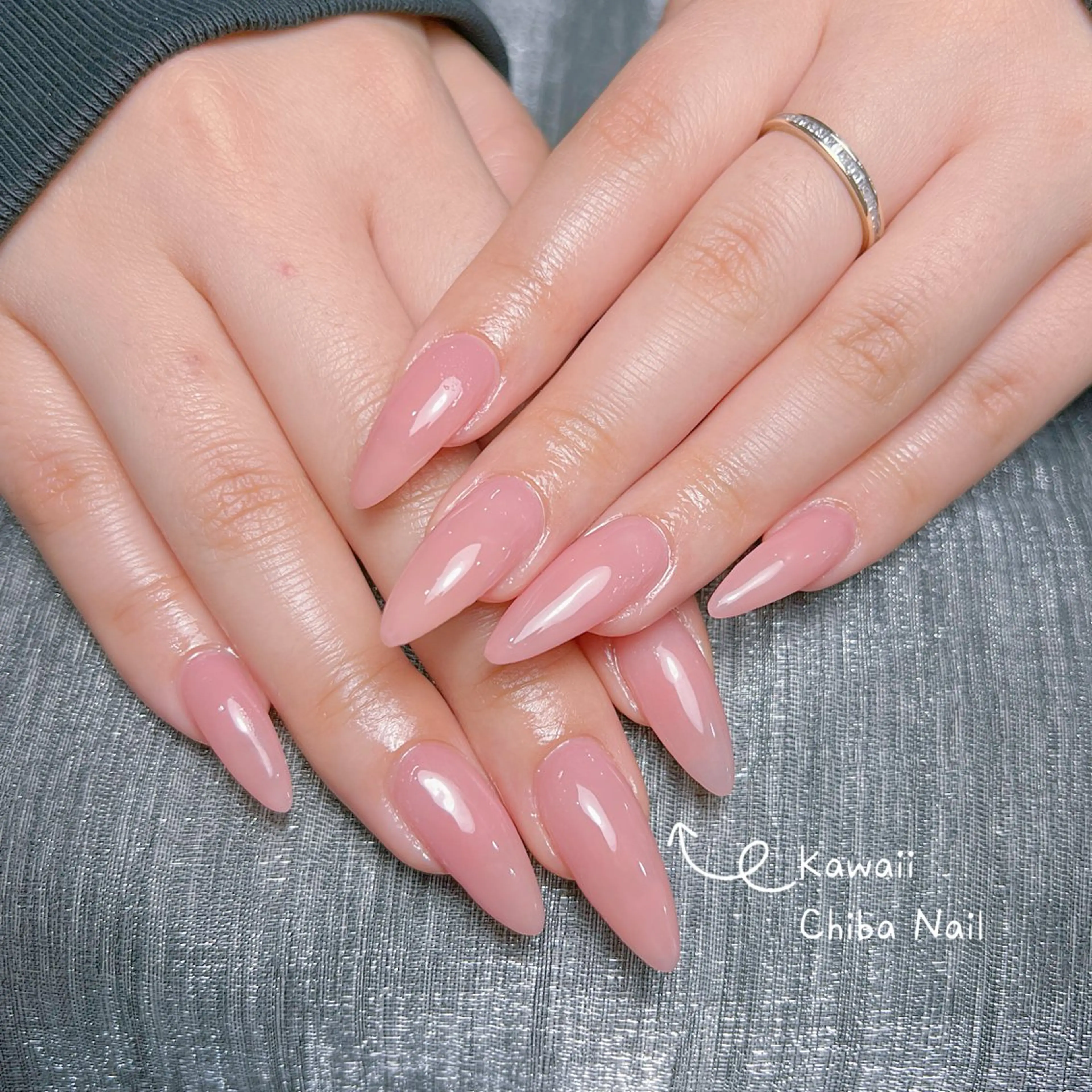 ネイル 韓国ネイル ワンホンネイル ハンドネイル ハンドケア Kawaii _Nailのネイルデザイン