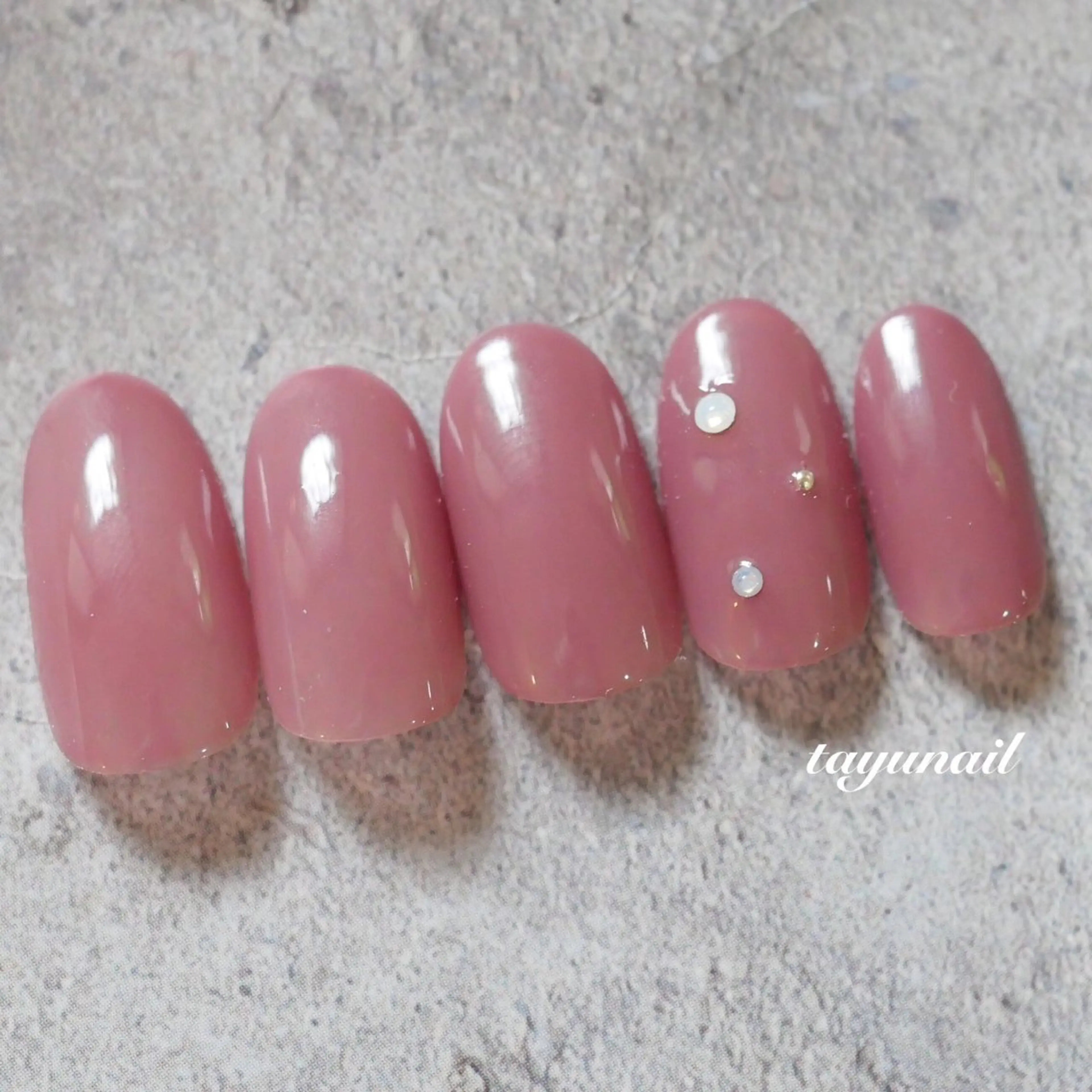 ネイル アートネイル ジェルネイル パラジェル シンプルネイル ハンドネイル ネイルサロン 【たゆnail】のネイルデザイン