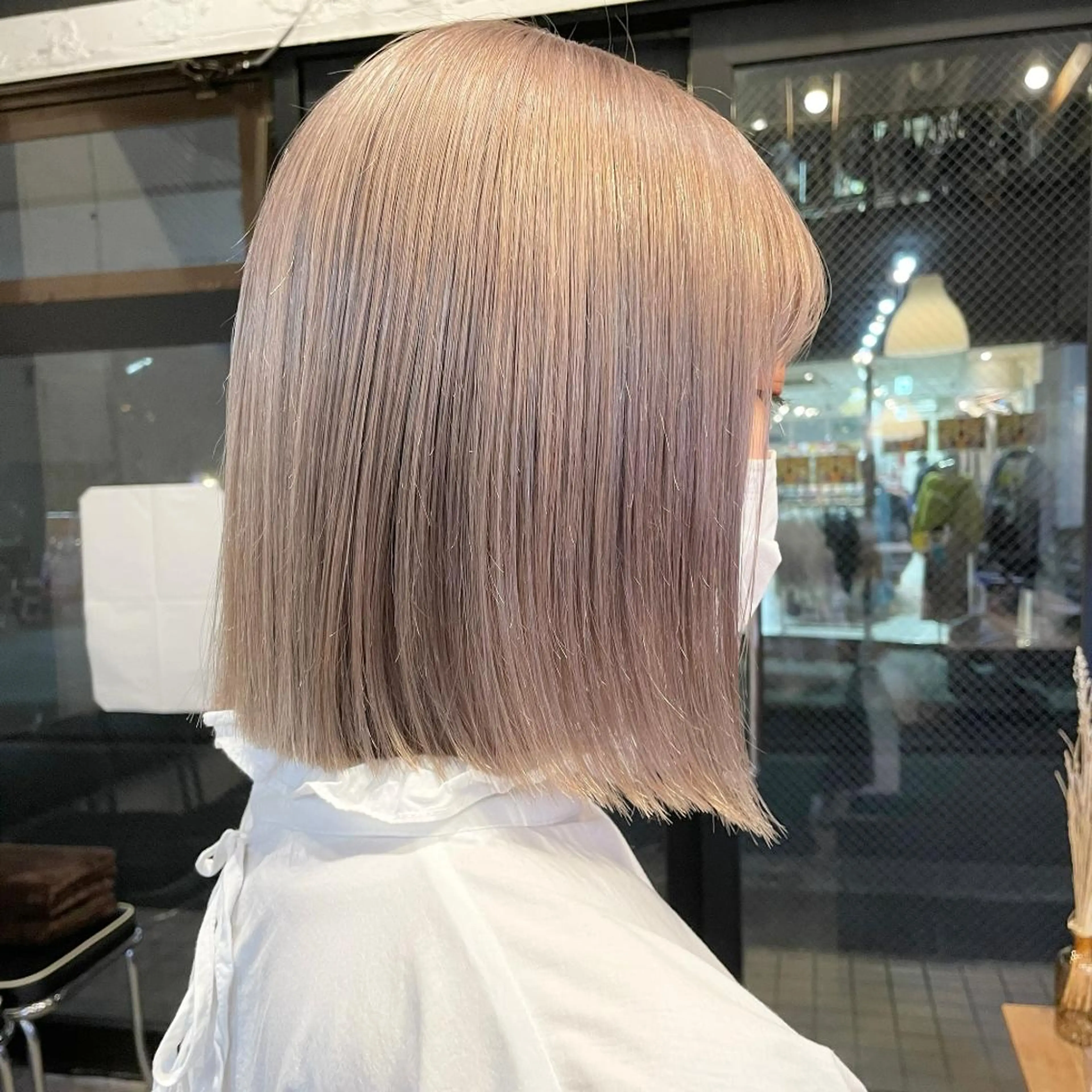 カラー ミディアム ヘアカラー トリートメント em HAIR 🌿下北沢のヘアスタイル