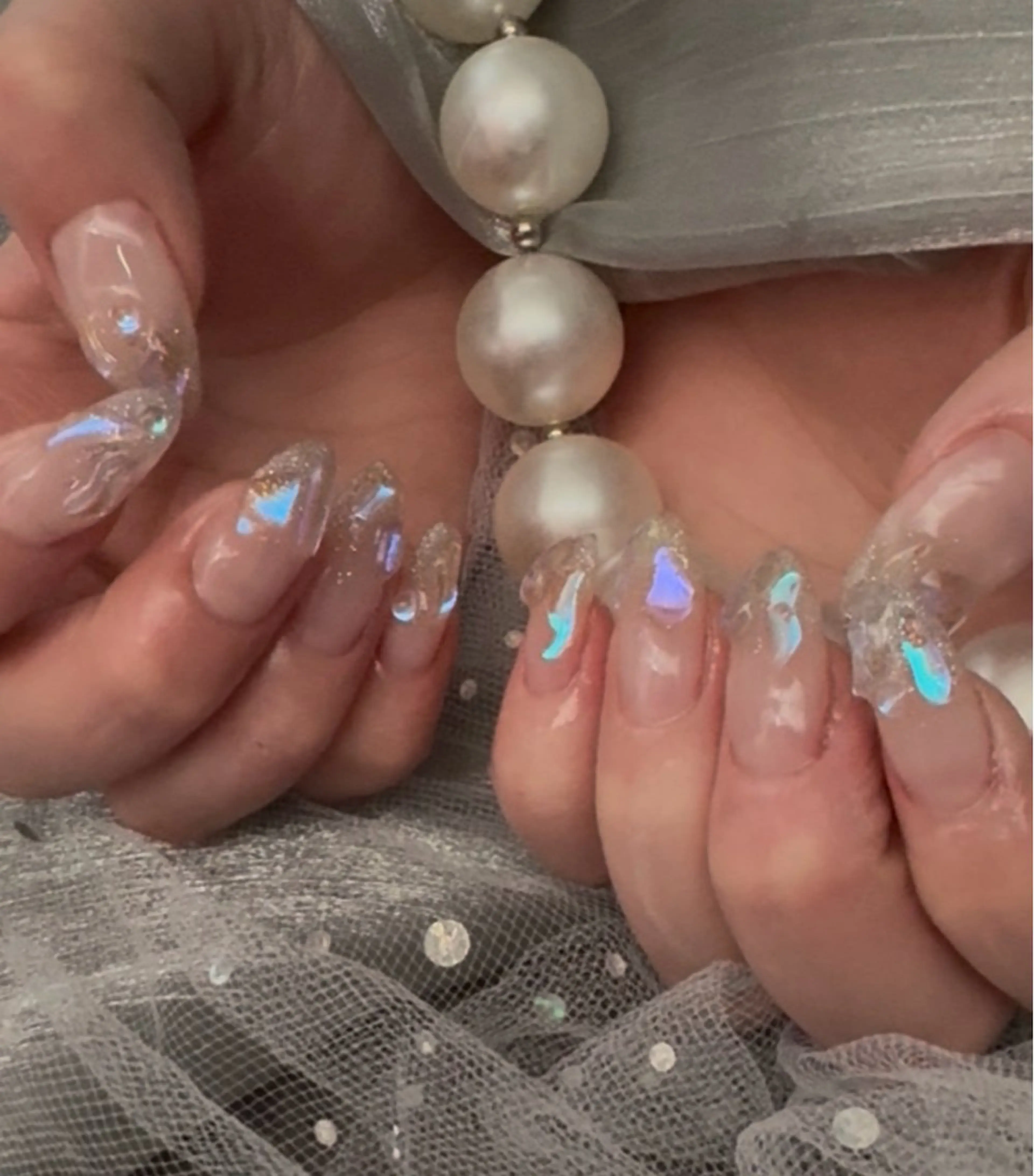 セミロング Laure‘a MARIのネイルデザイン
