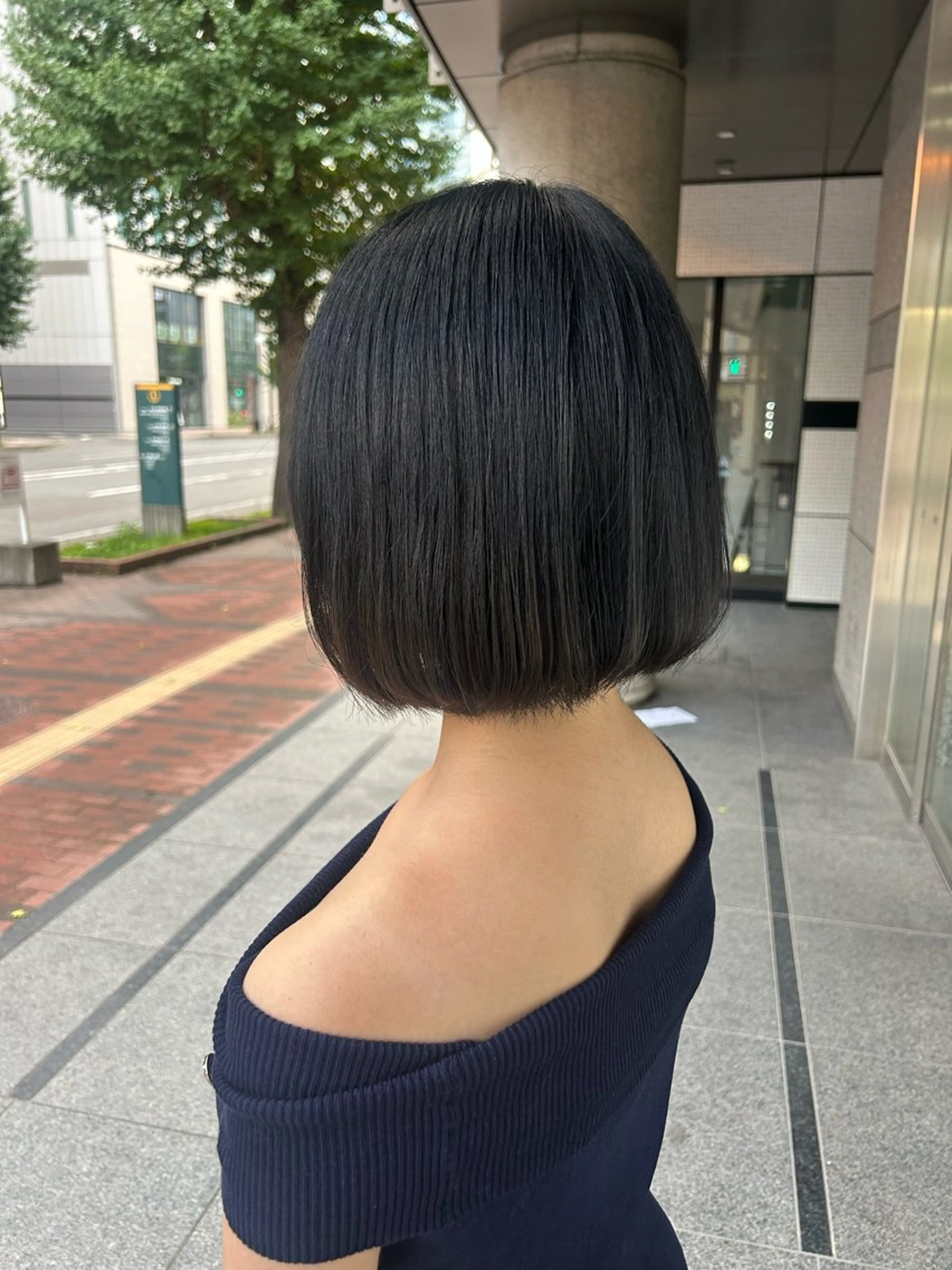 ミディアム カラー ‎ 𝐑𝐈𝐎ྀིのヘアスタイル