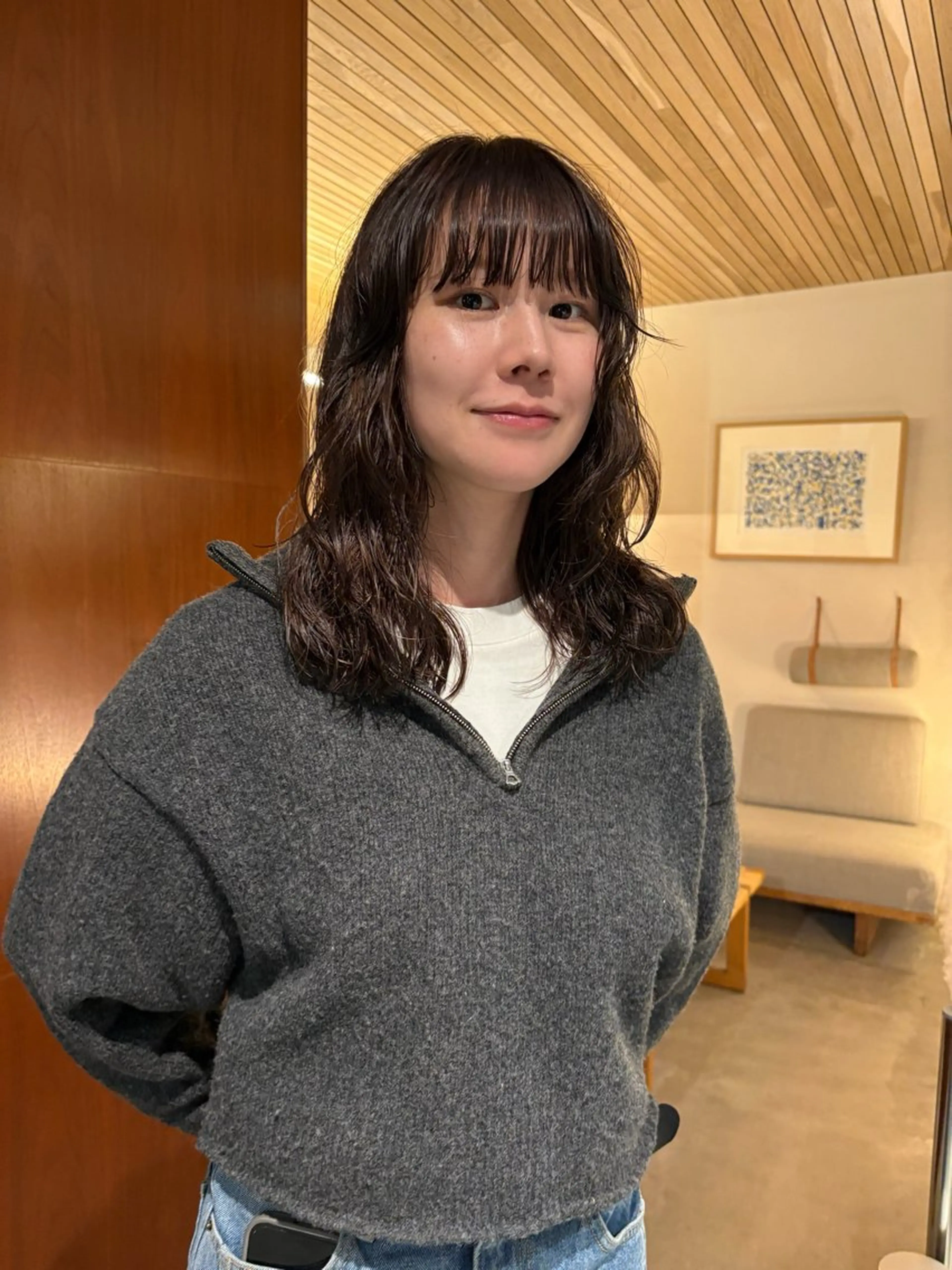 カット＋カラー＋パーマ🤎の写真