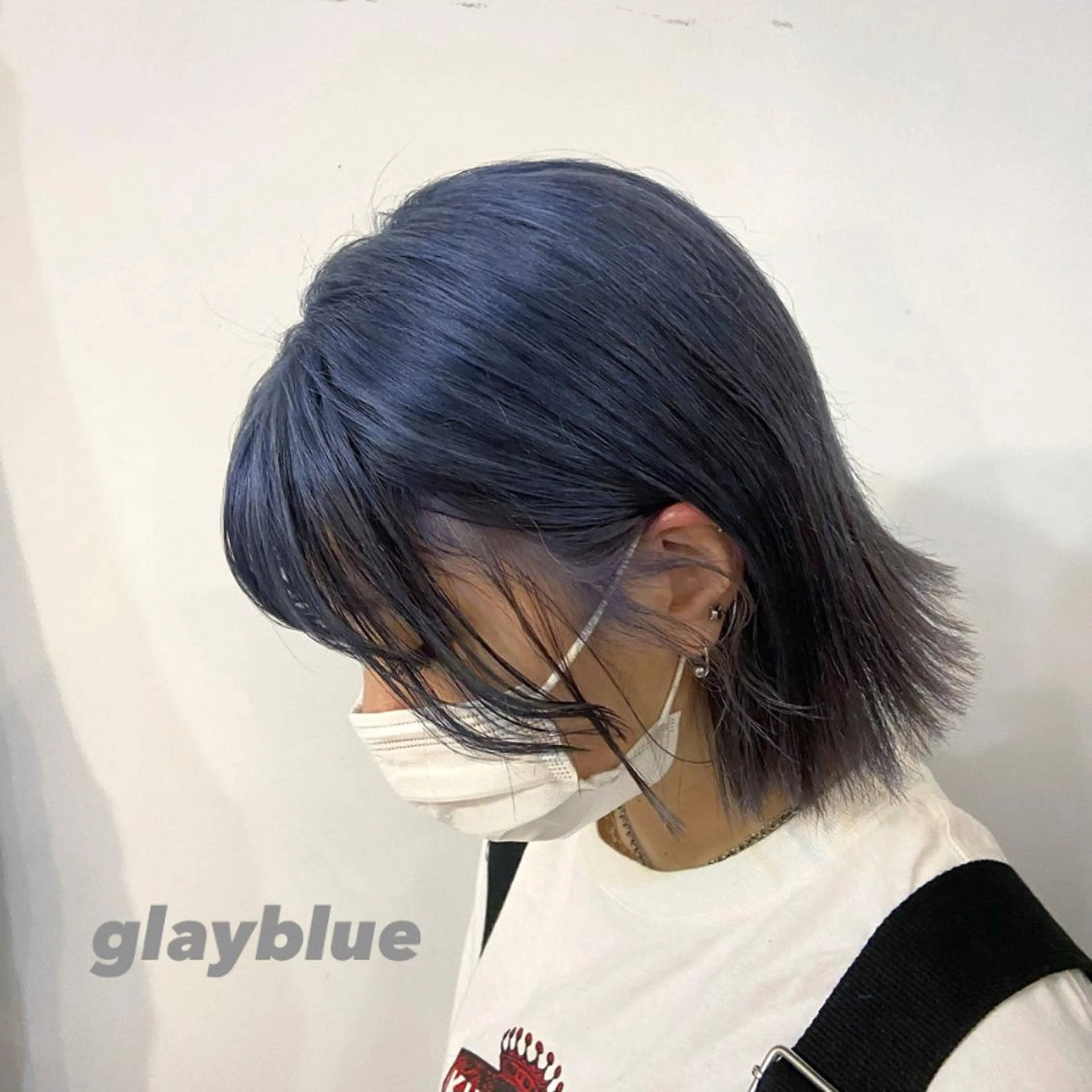 ミディアム カラー yuna/ボブカット /ハイトーンカラーのヘアスタイル