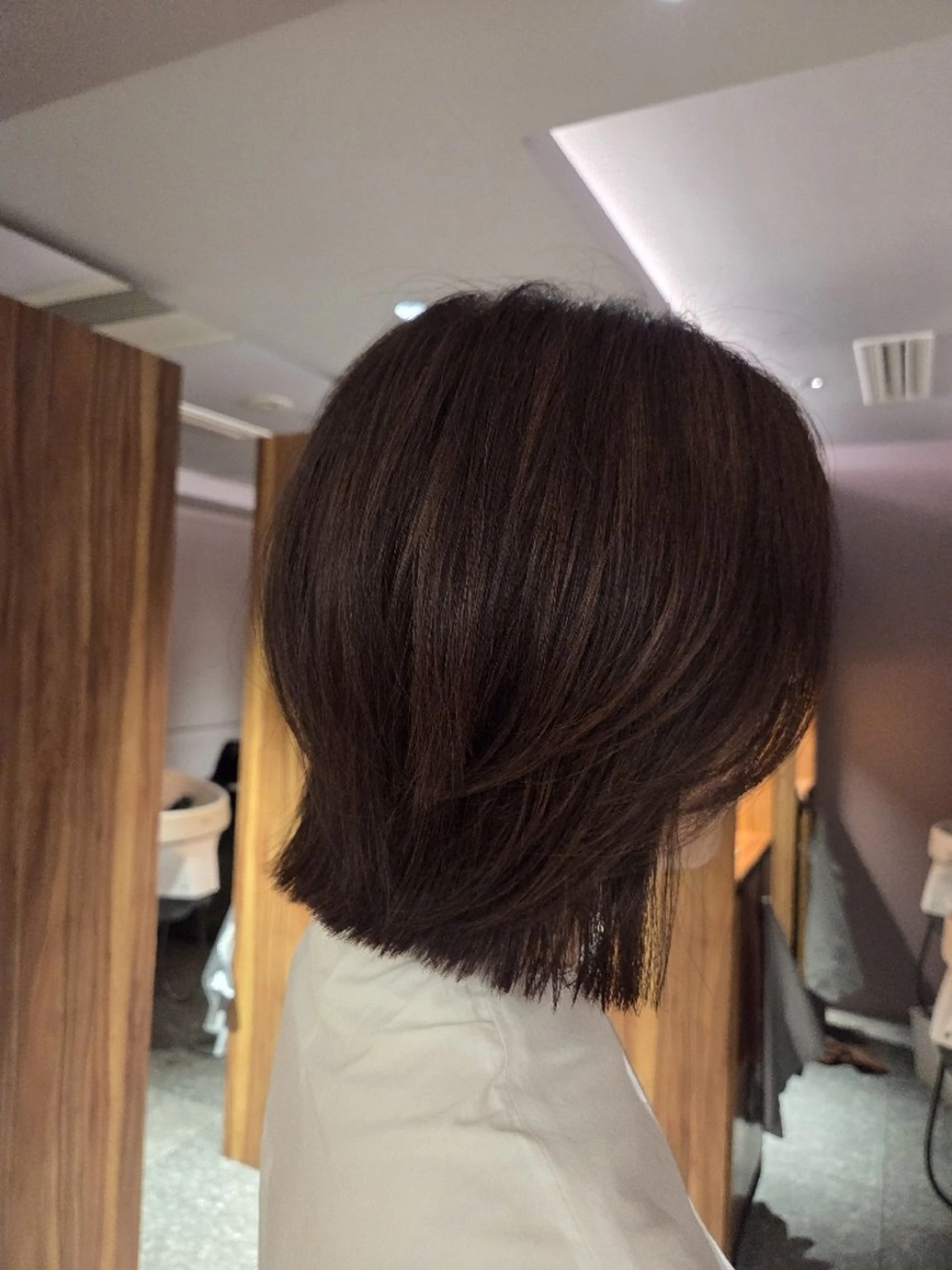 ミディアム ボブレイヤー ボブ レイヤーカット ✨カット✨ 小田　なつめのヘアスタイル