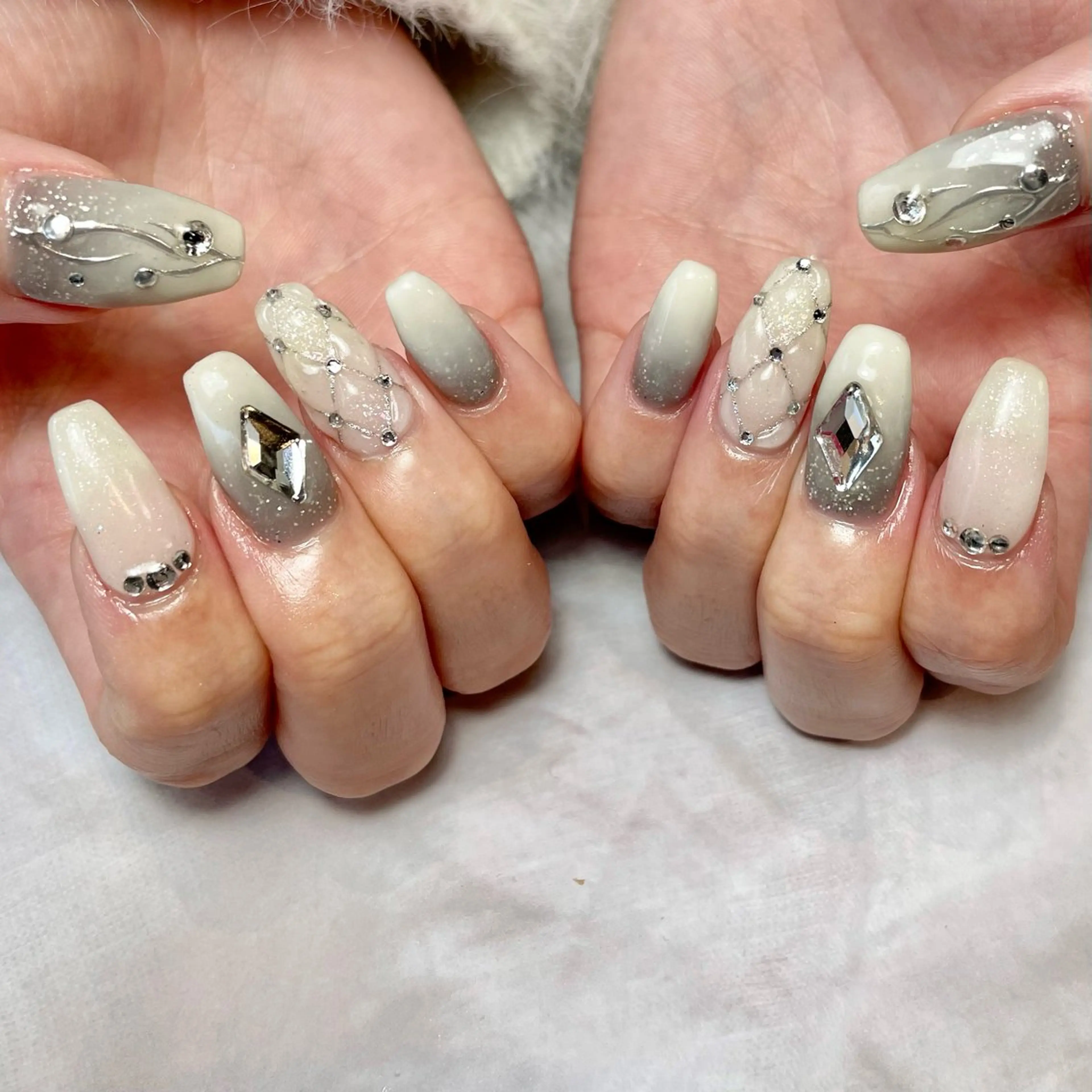 ネイル 持ち込み ハンドネイル Reflection marikoのネイルデザイン