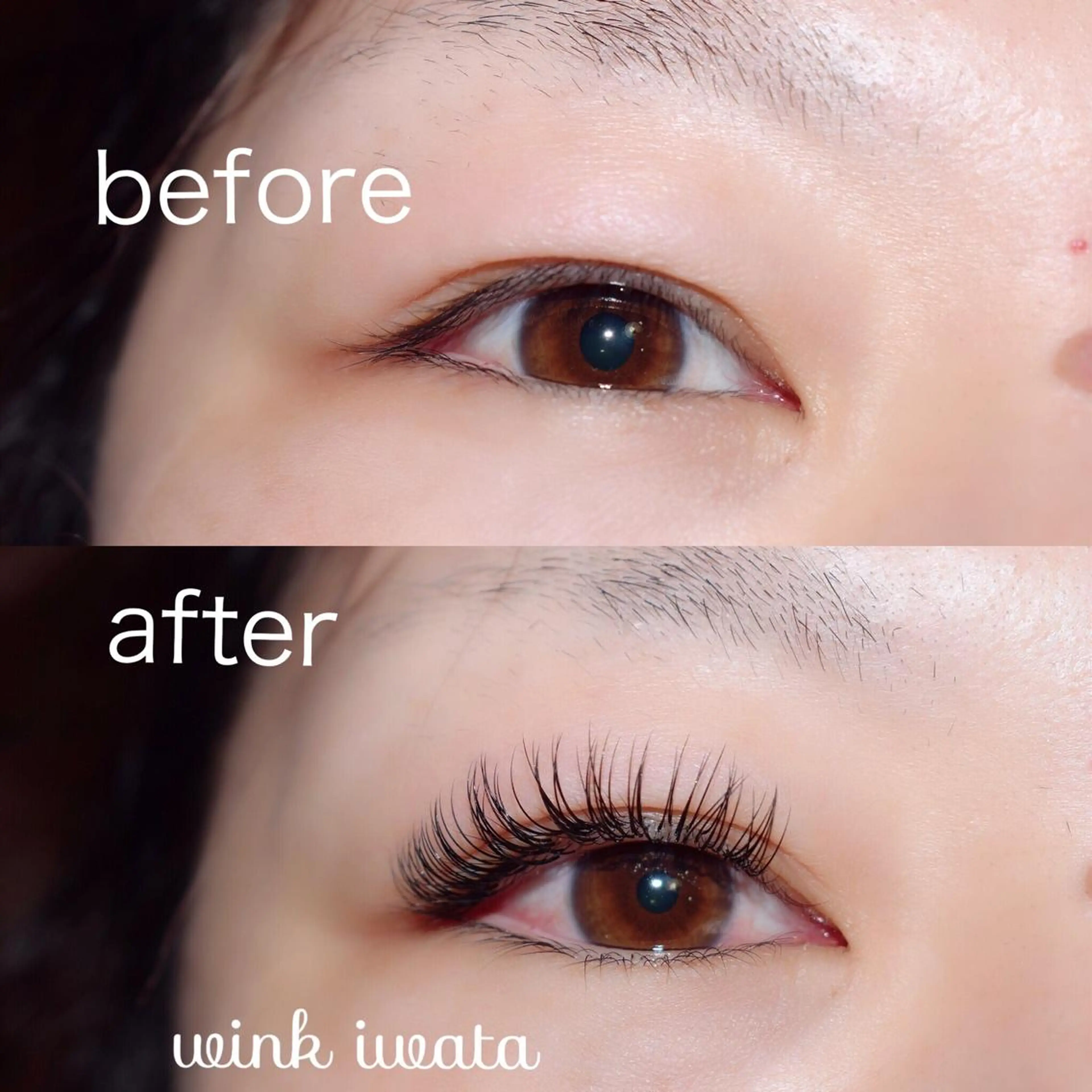 マツエク・マツパ アップワードラッシュ マツエク 松井 亜衣のマツエク・マツパデザイン