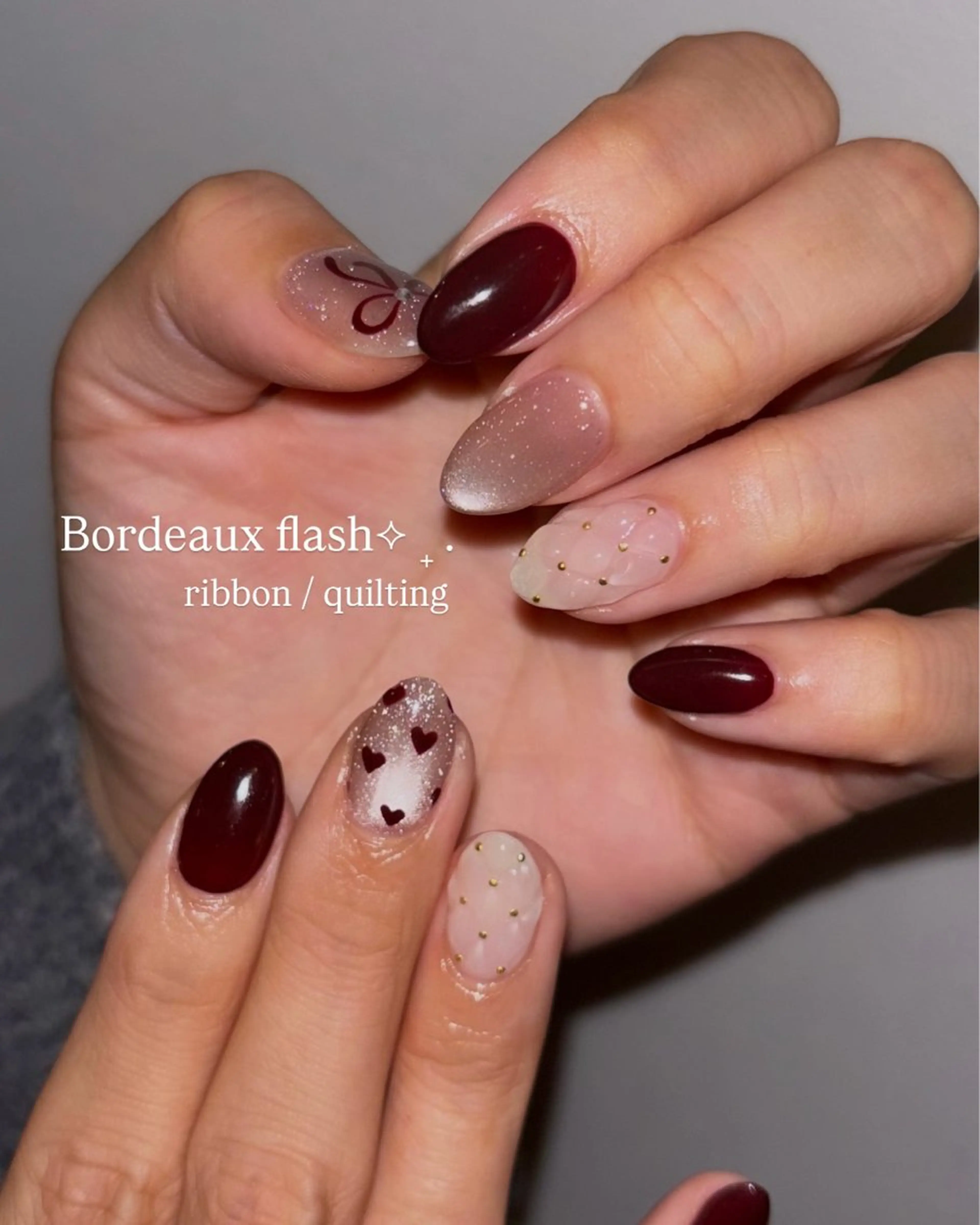 ネイル 持ち込み ハンドネイル Ballie/ Mizukiのネイルデザイン