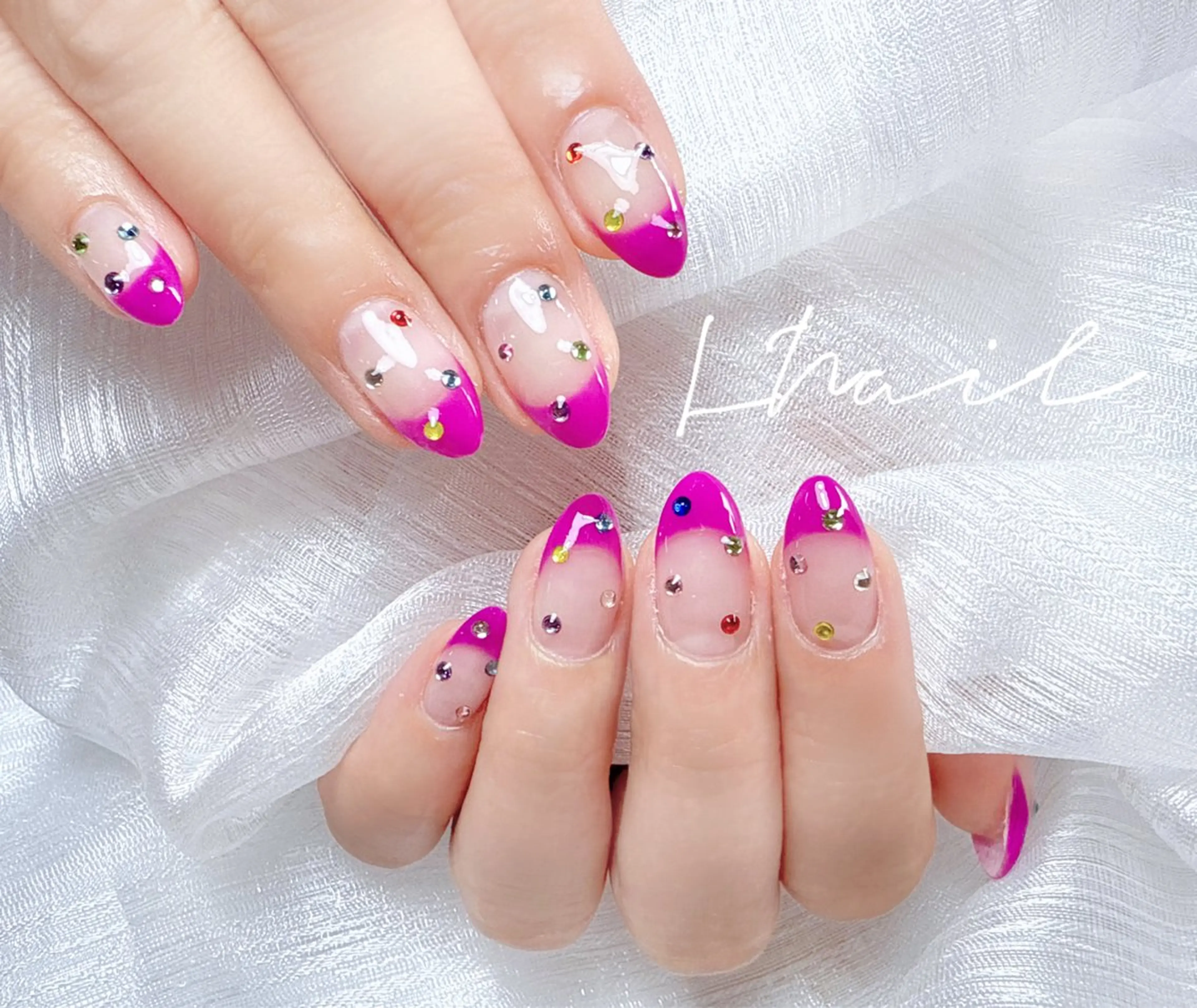 ネイル 持ち込み ハンドネイル ハンドケア L. Nailのネイルデザイン