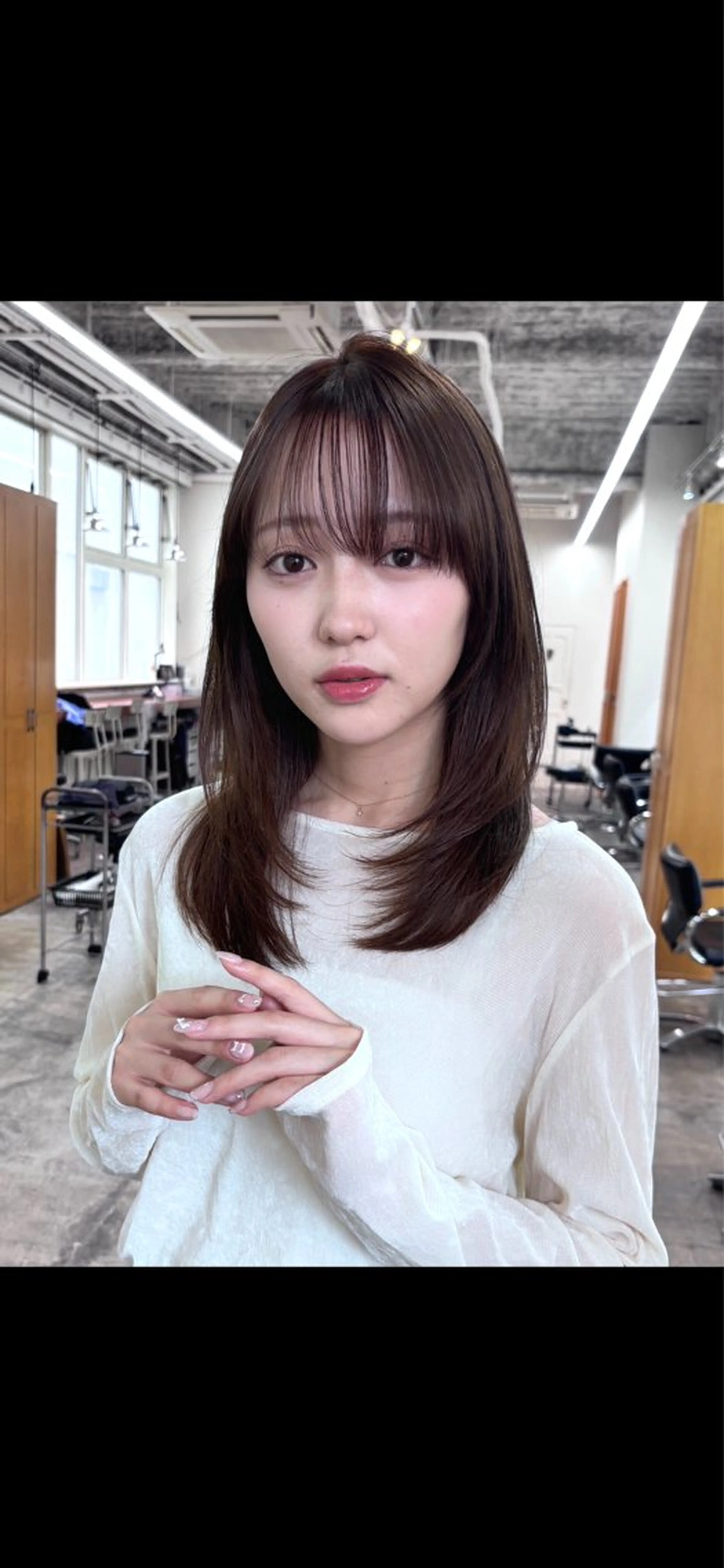 トーンアップ　透明感カラーの写真