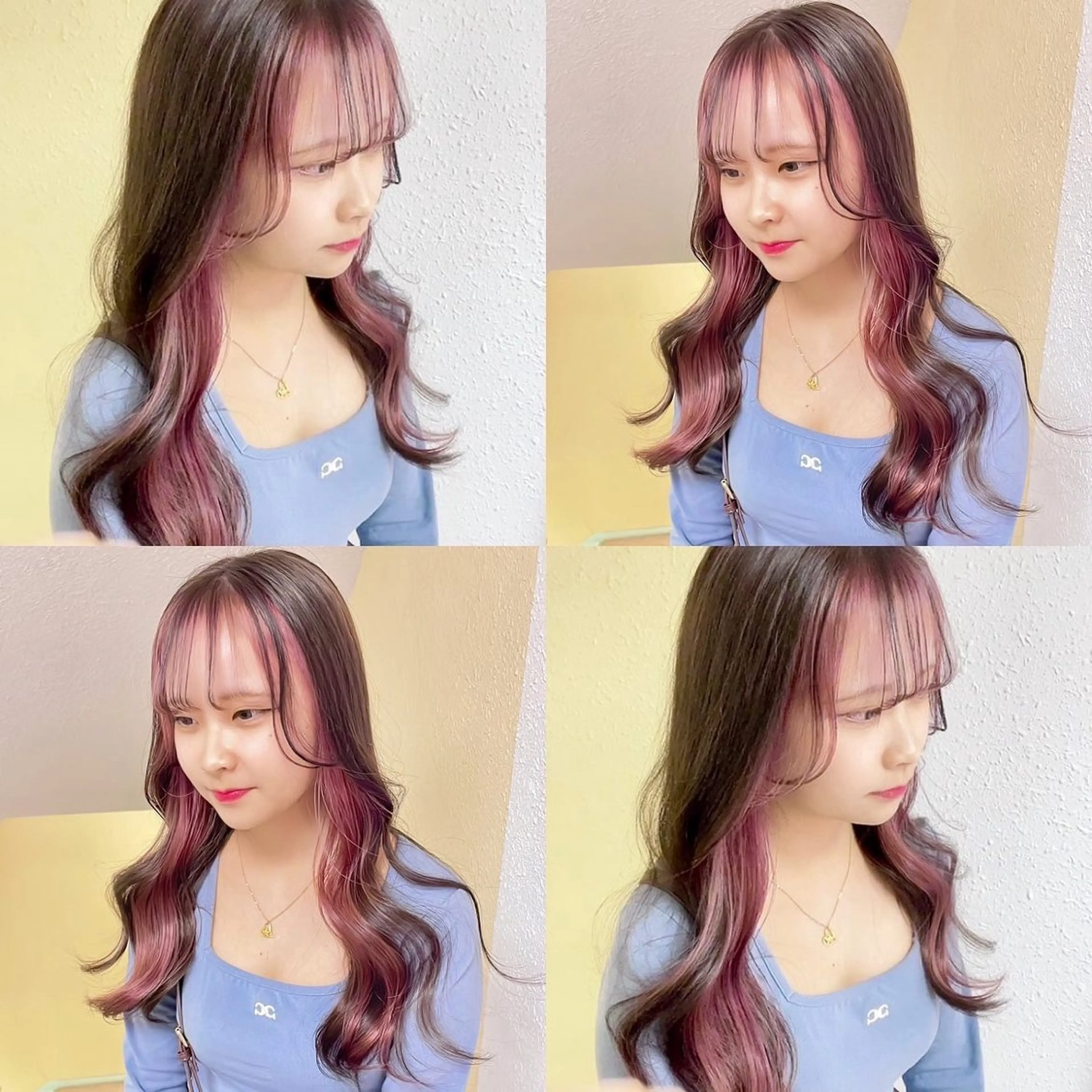 カラー 渋谷:インナーカラー ／🍒エリカ🍒のヘアスタイル