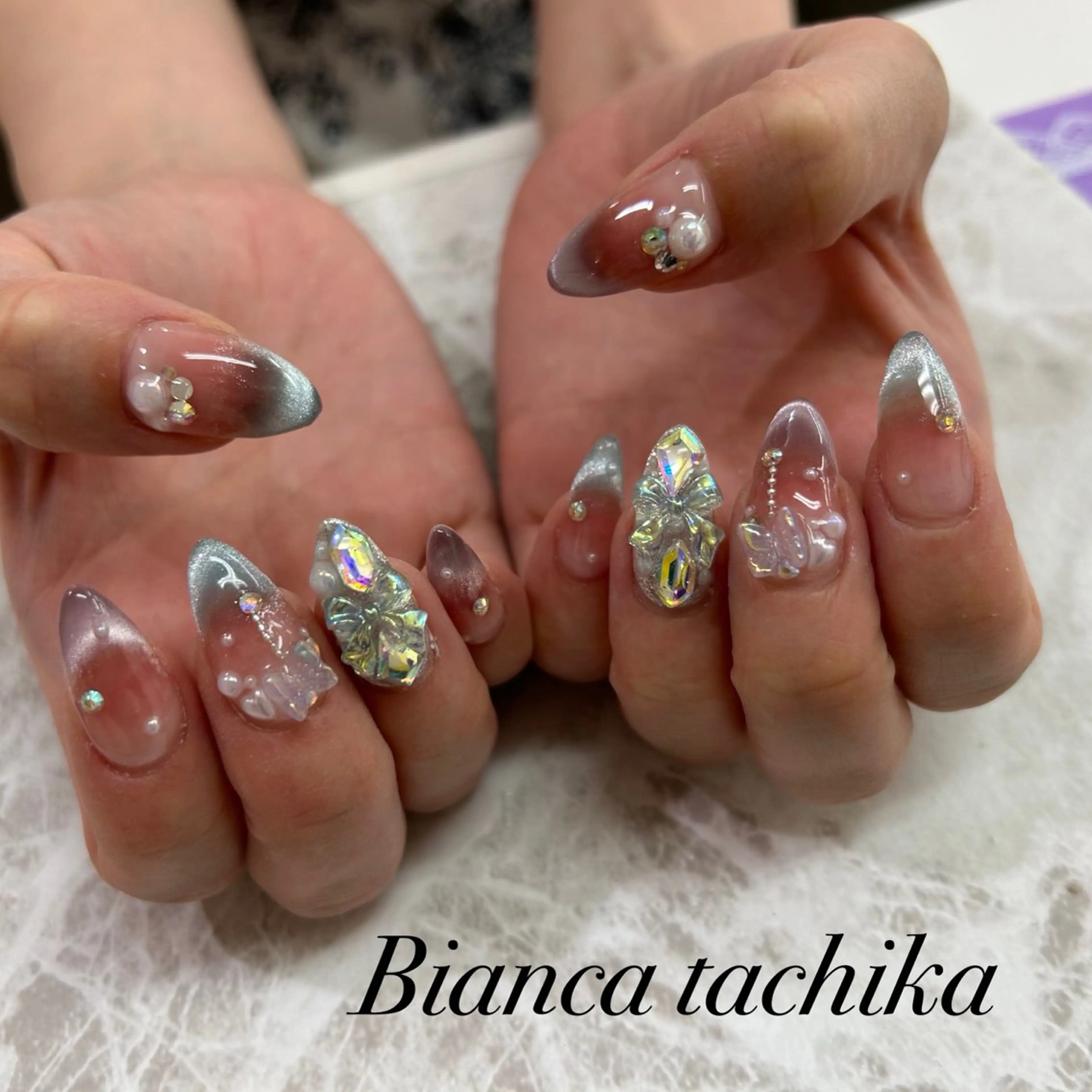 ネイル Bianca 立川店 小川のネイルデザイン