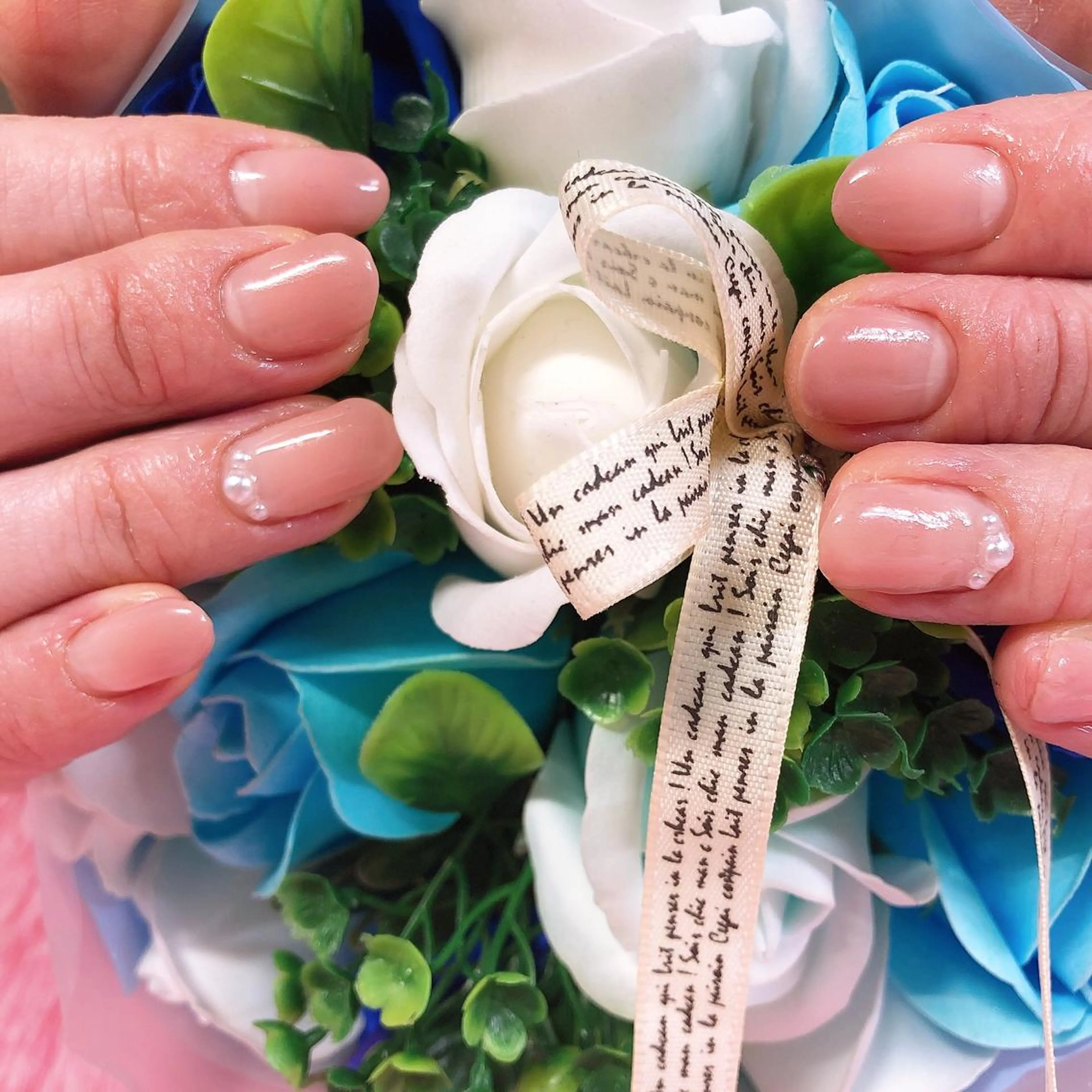 ネイル グラデーション 奥園 良恵のネイルデザイン