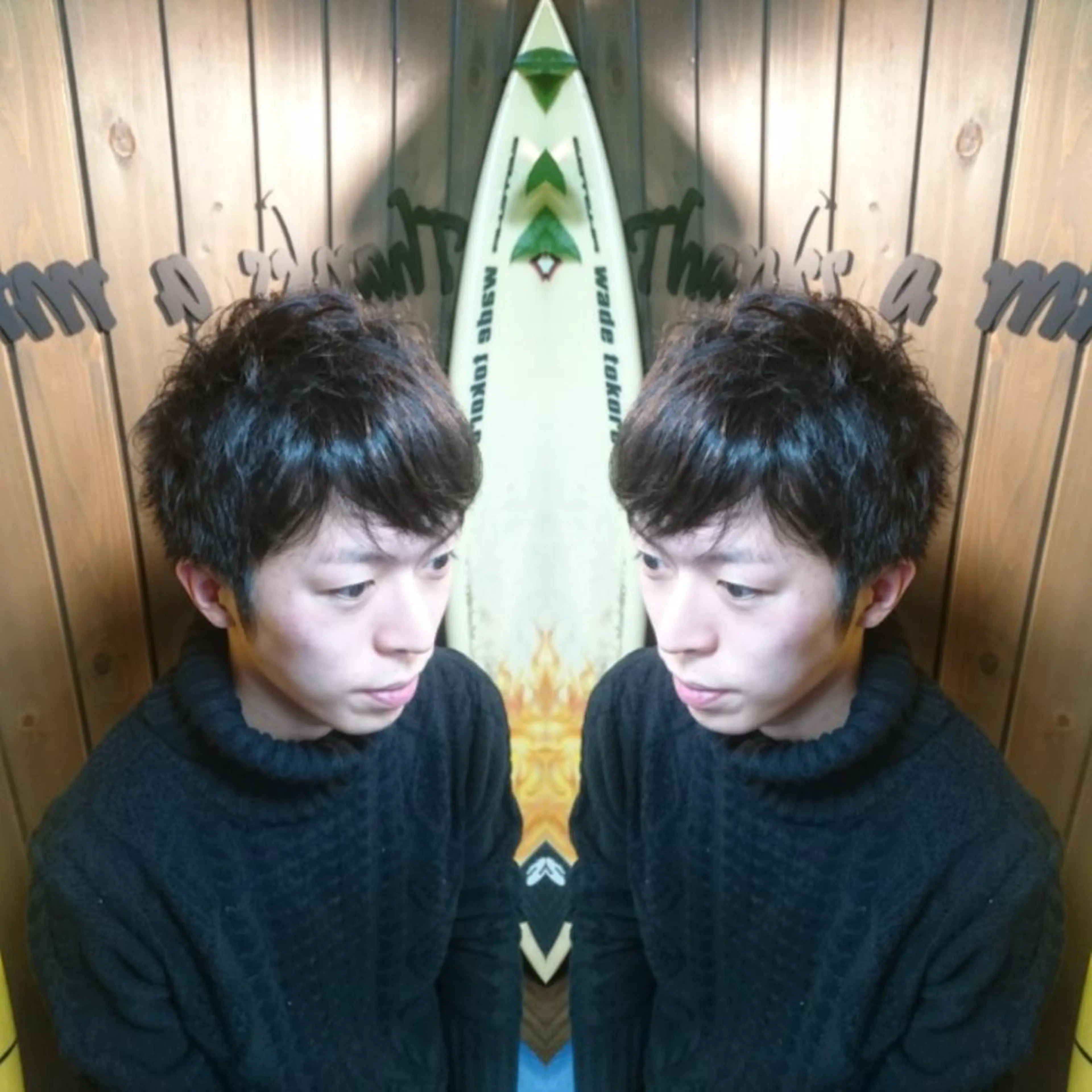 ショート メンズ サンフラット所属・岡林 選のヘアスタイル