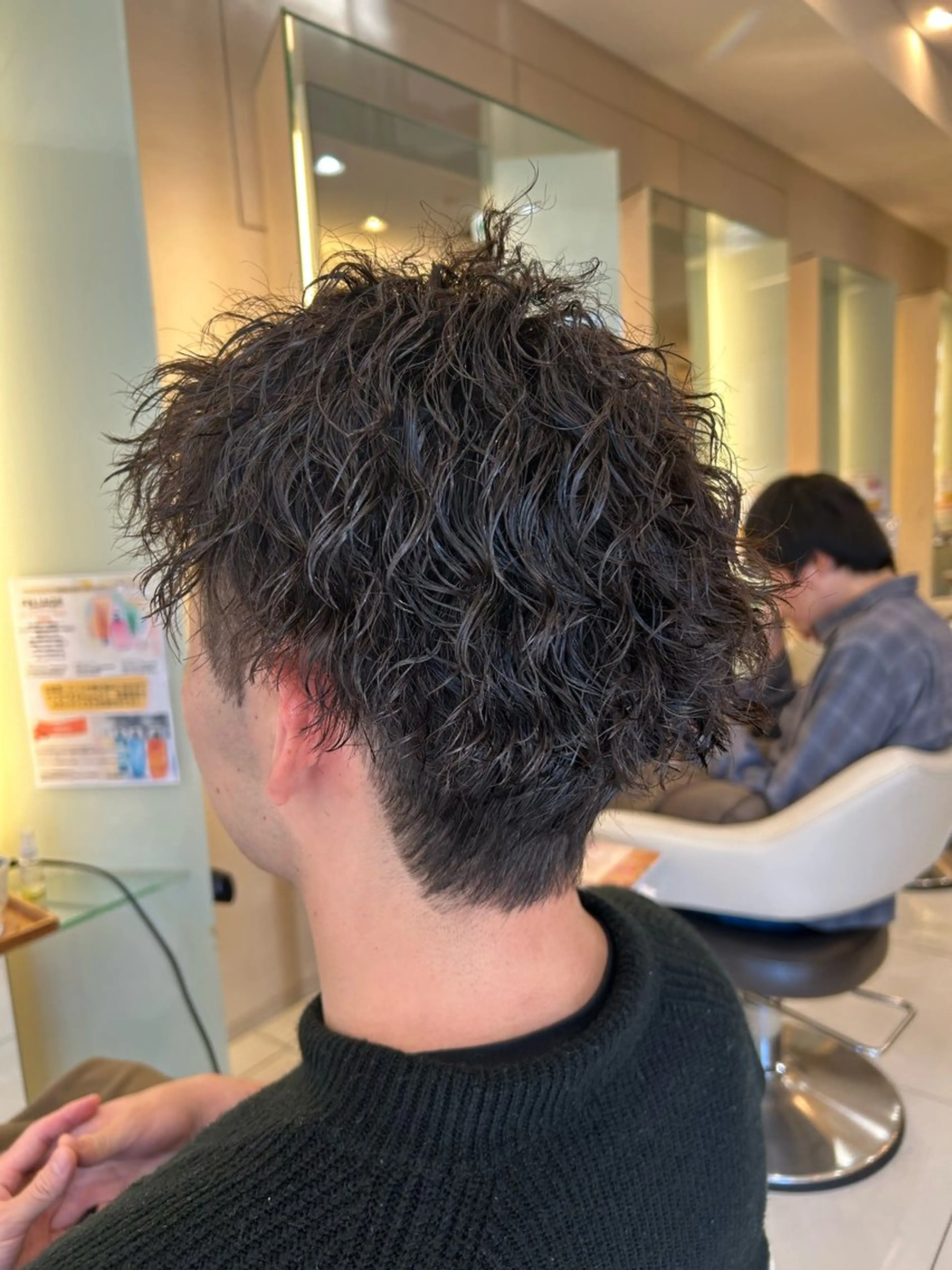 ショート パーマ メンズ カット パーマ リリー /Men's/パーマのヘアスタイル
