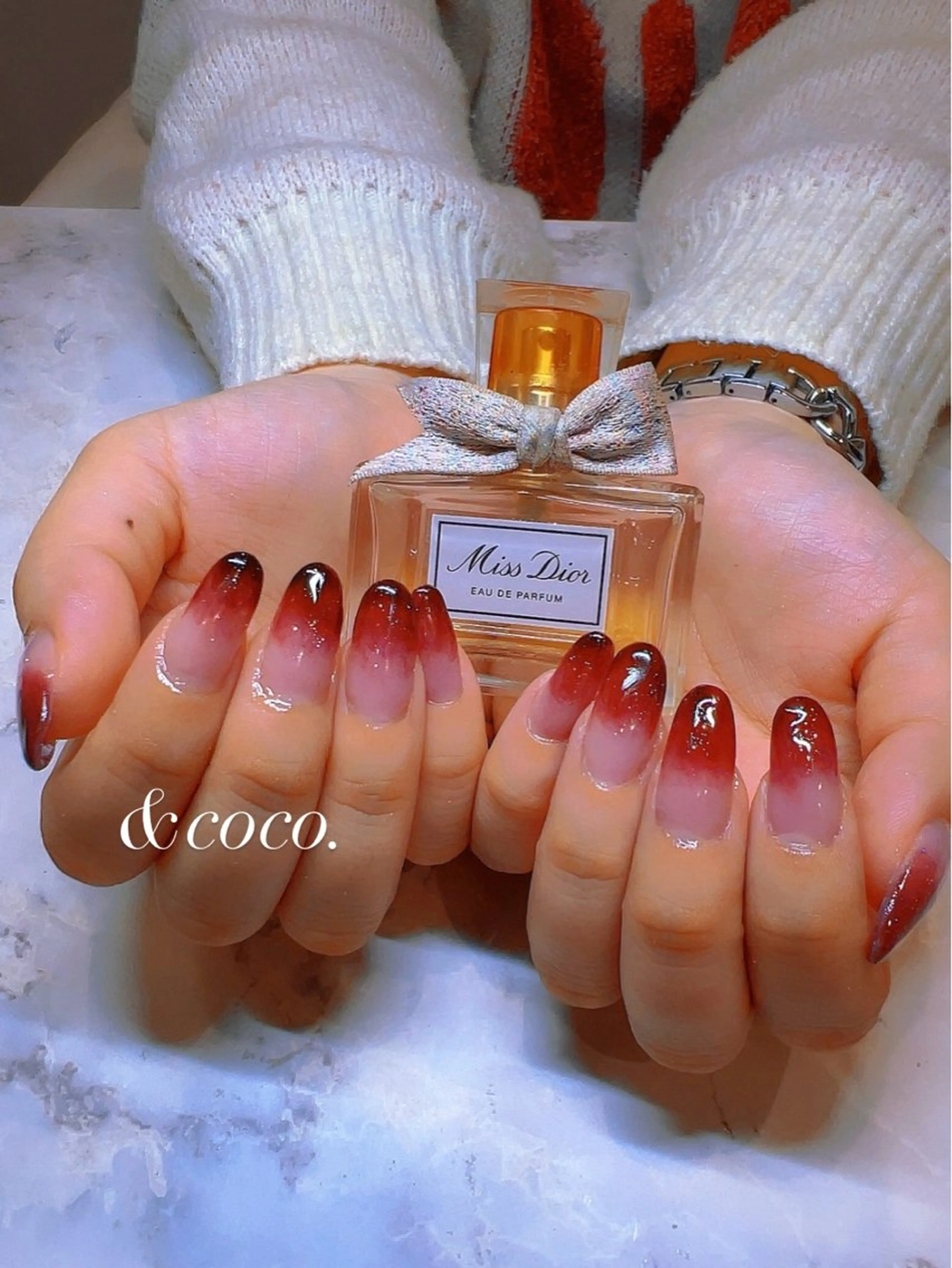 ネイル グラデーション ハンドネイル ＆ coco.のネイルデザイン