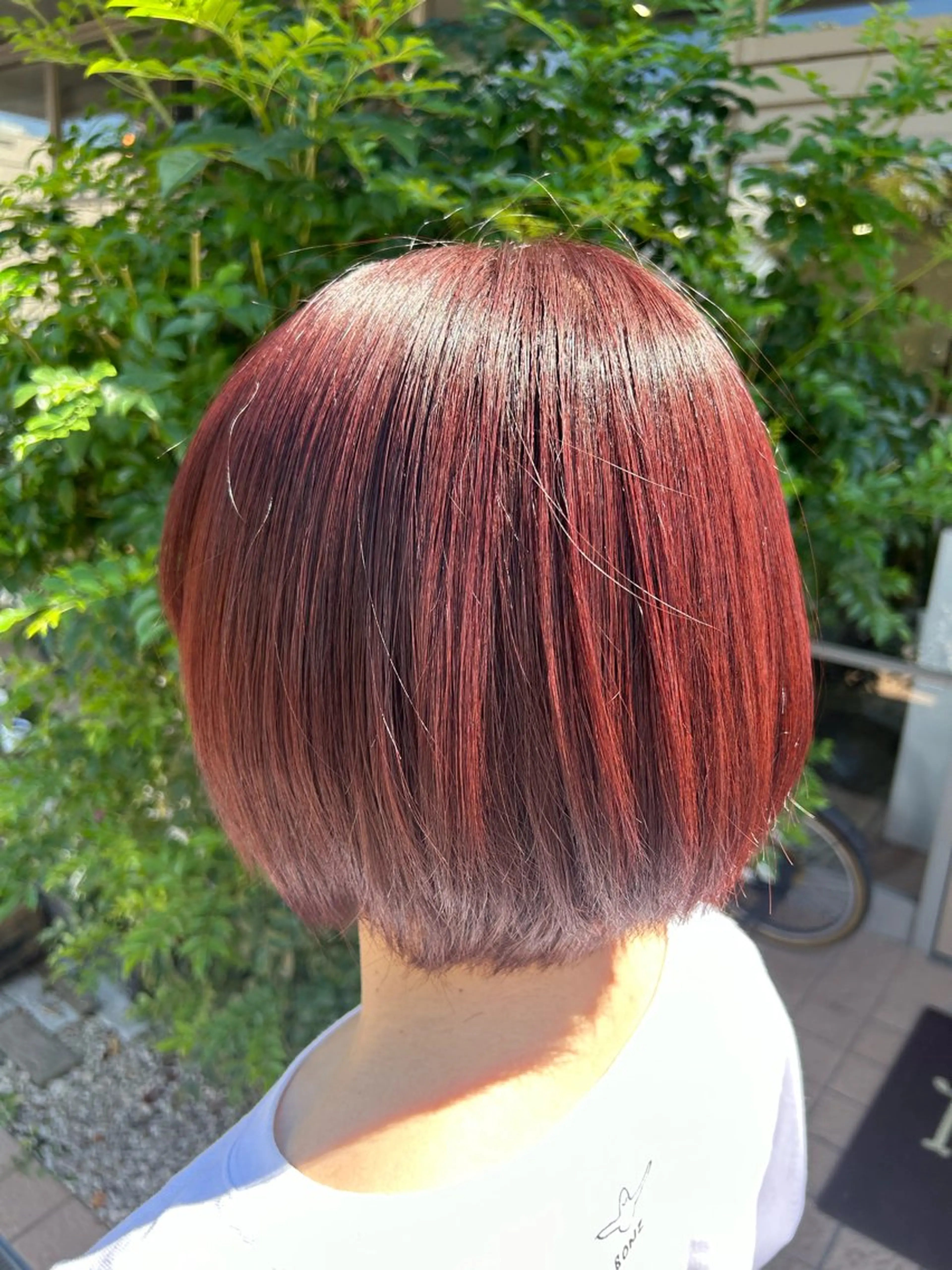 ショート カラー ヘアカラー トリートメント 💛艶カラー髪質改善 💛MIYUのヘアスタイル