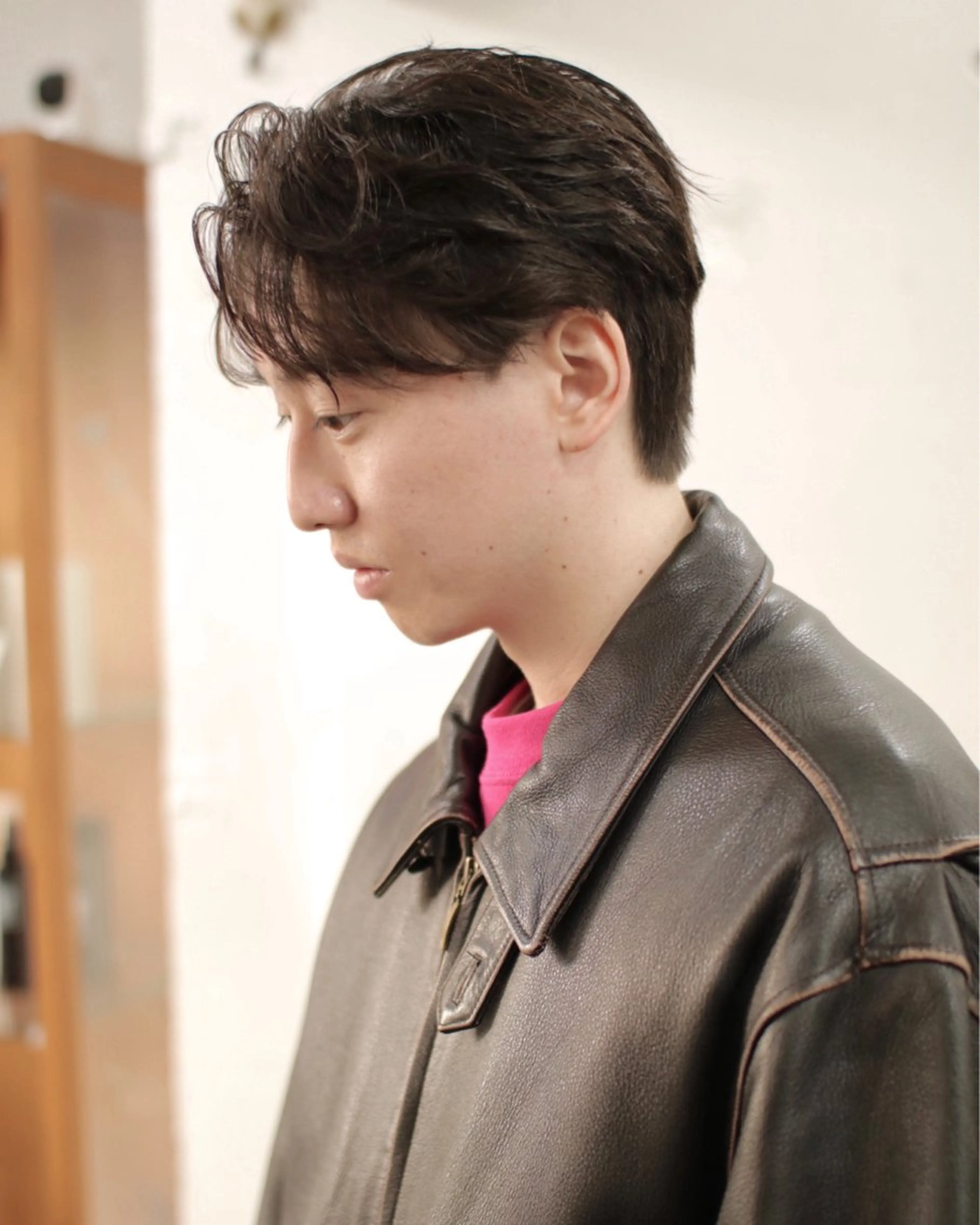 ショート メンズ カット 木村陸弥 似合わせ 透明感カラー🌿のヘアスタイル