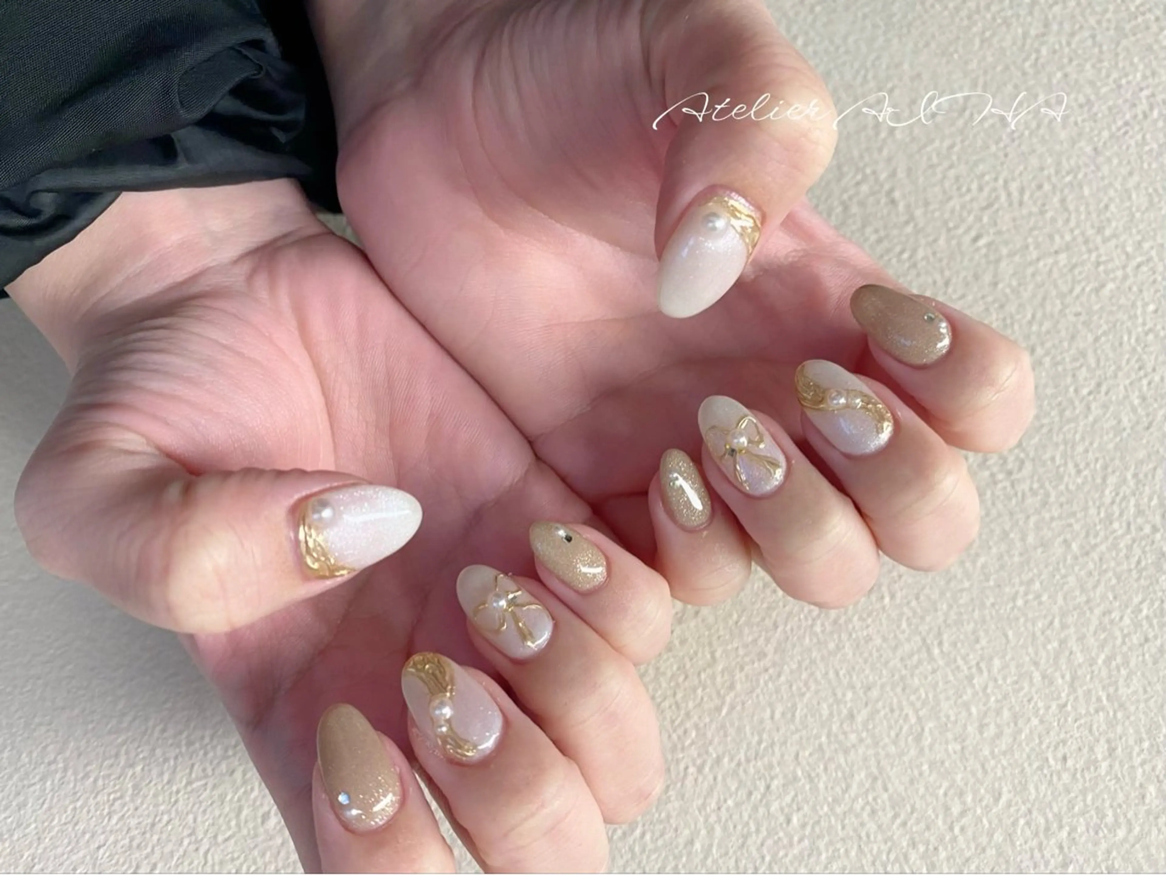 ネイル ハンドネイル アトリエAIHA★ フィルイン推奨サロンのネイルデザイン