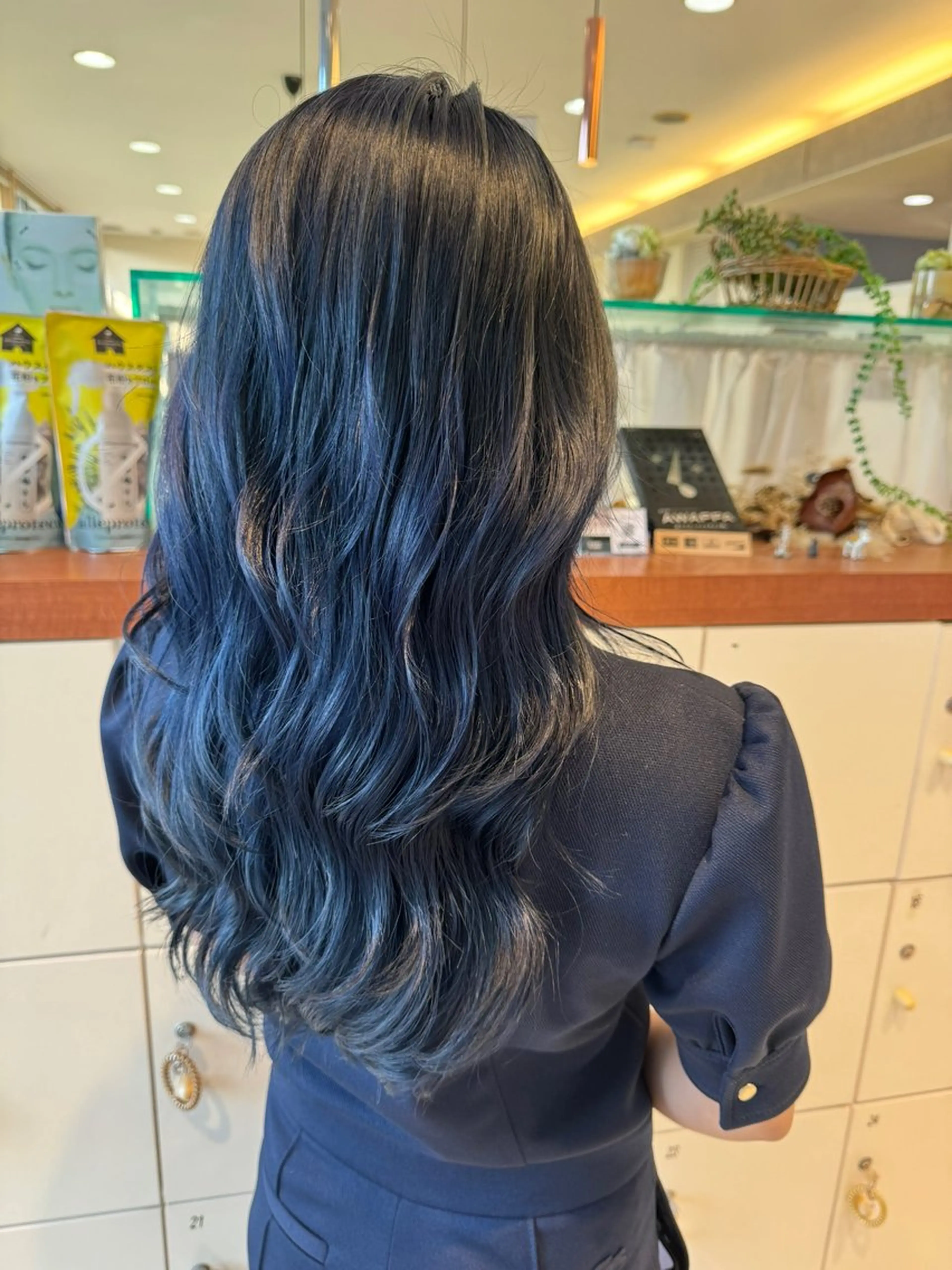 ロング カット ヘアカラー トリートメント 日置 大智のヘアスタイル