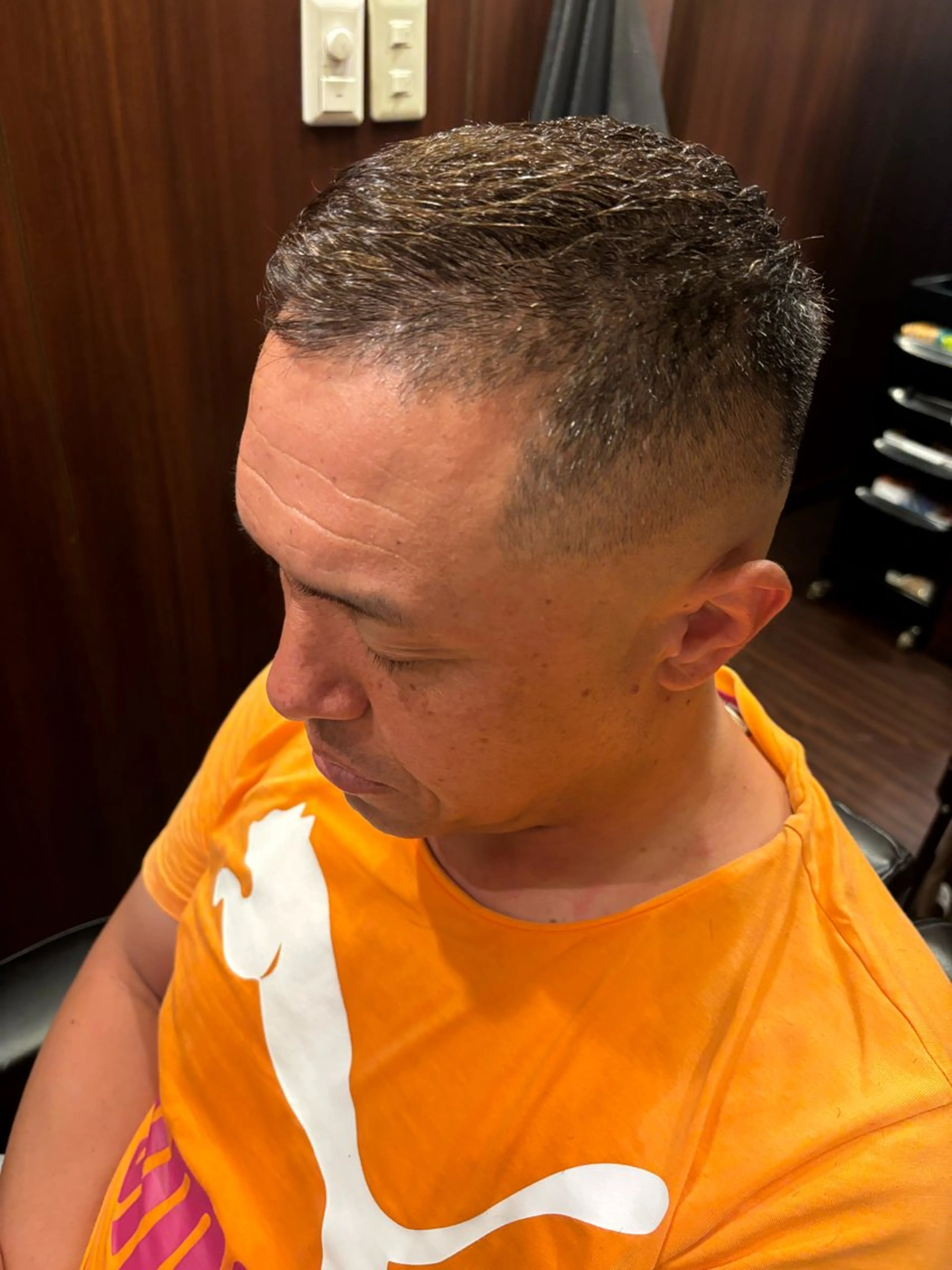 ショート メンズ 大野 貴登のヘアスタイル