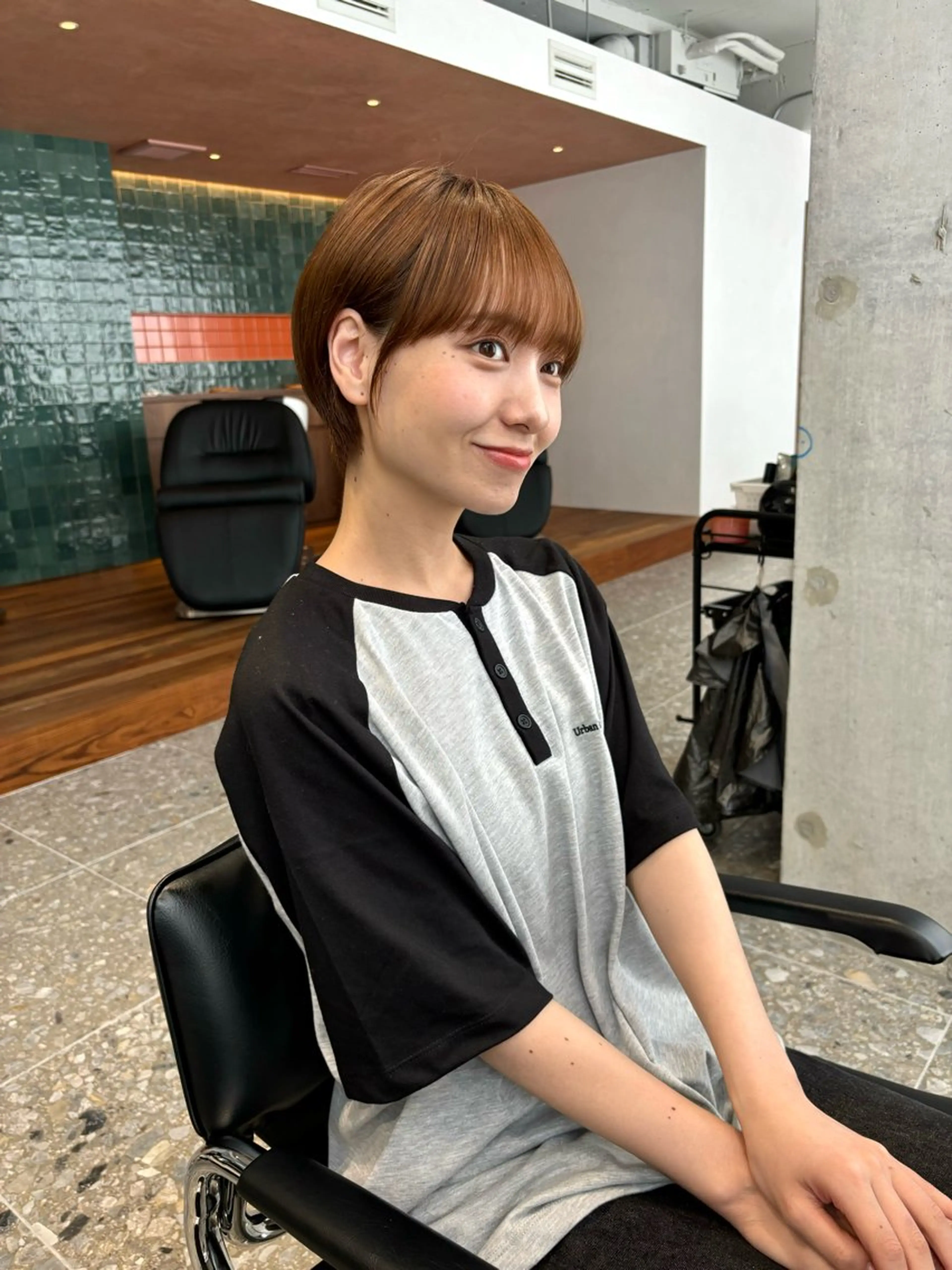 ショート ショートボブ／川崎 子安健太のヘアスタイル