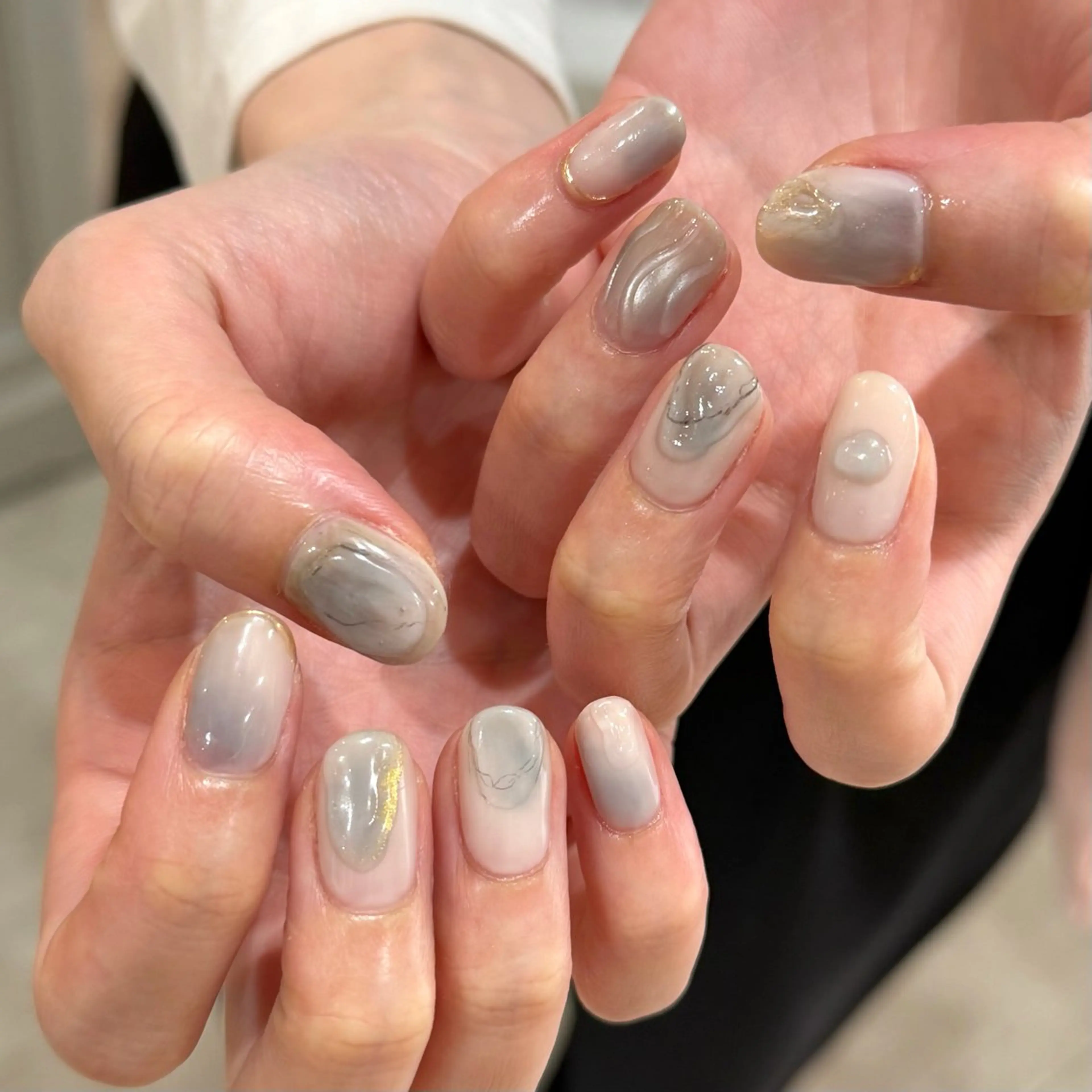 ネイル ミラーネイル ハンドネイル 5月分受付中 ♡narumiのネイルデザイン