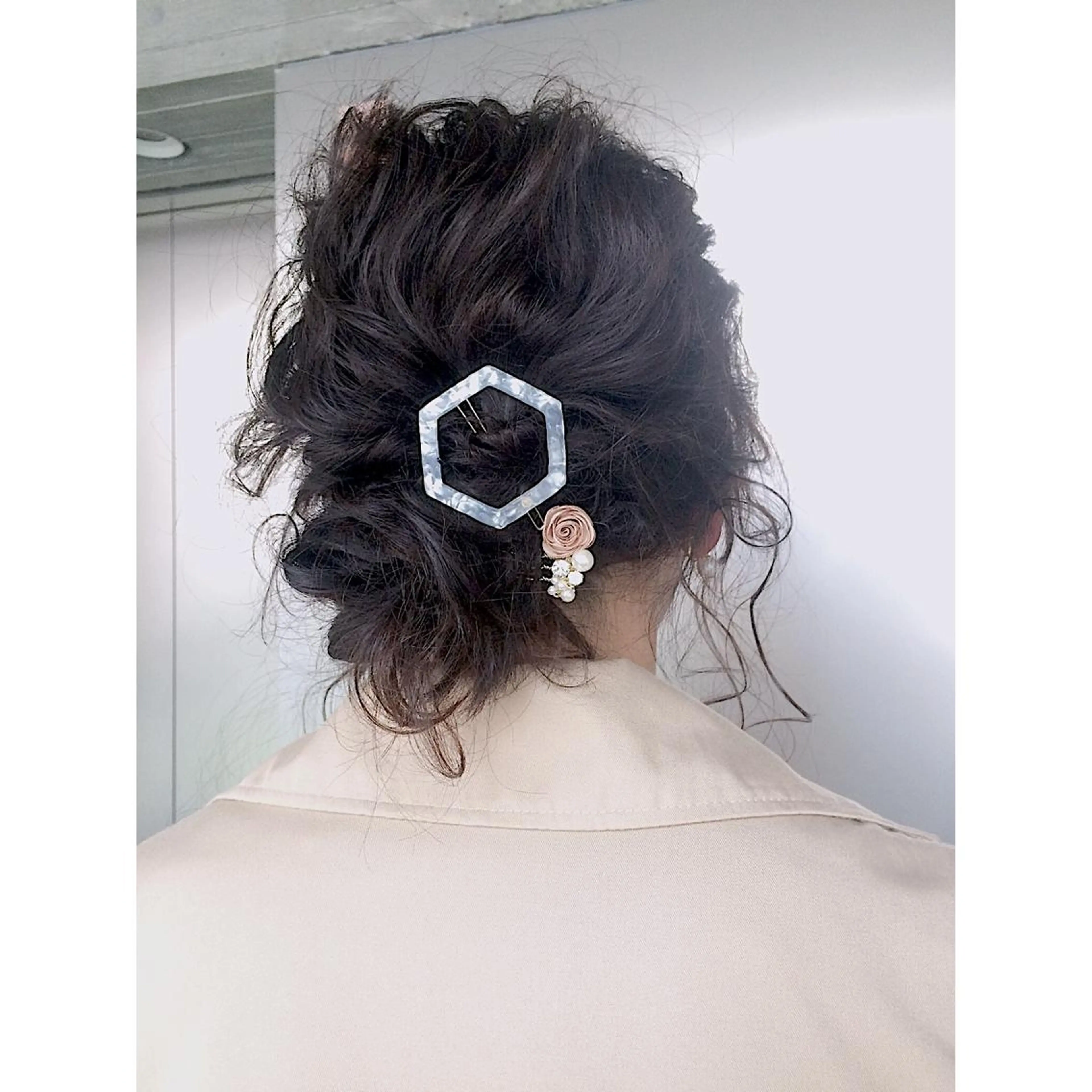 ヘアアレンジ 藤井 菜緒のヘアスタイル