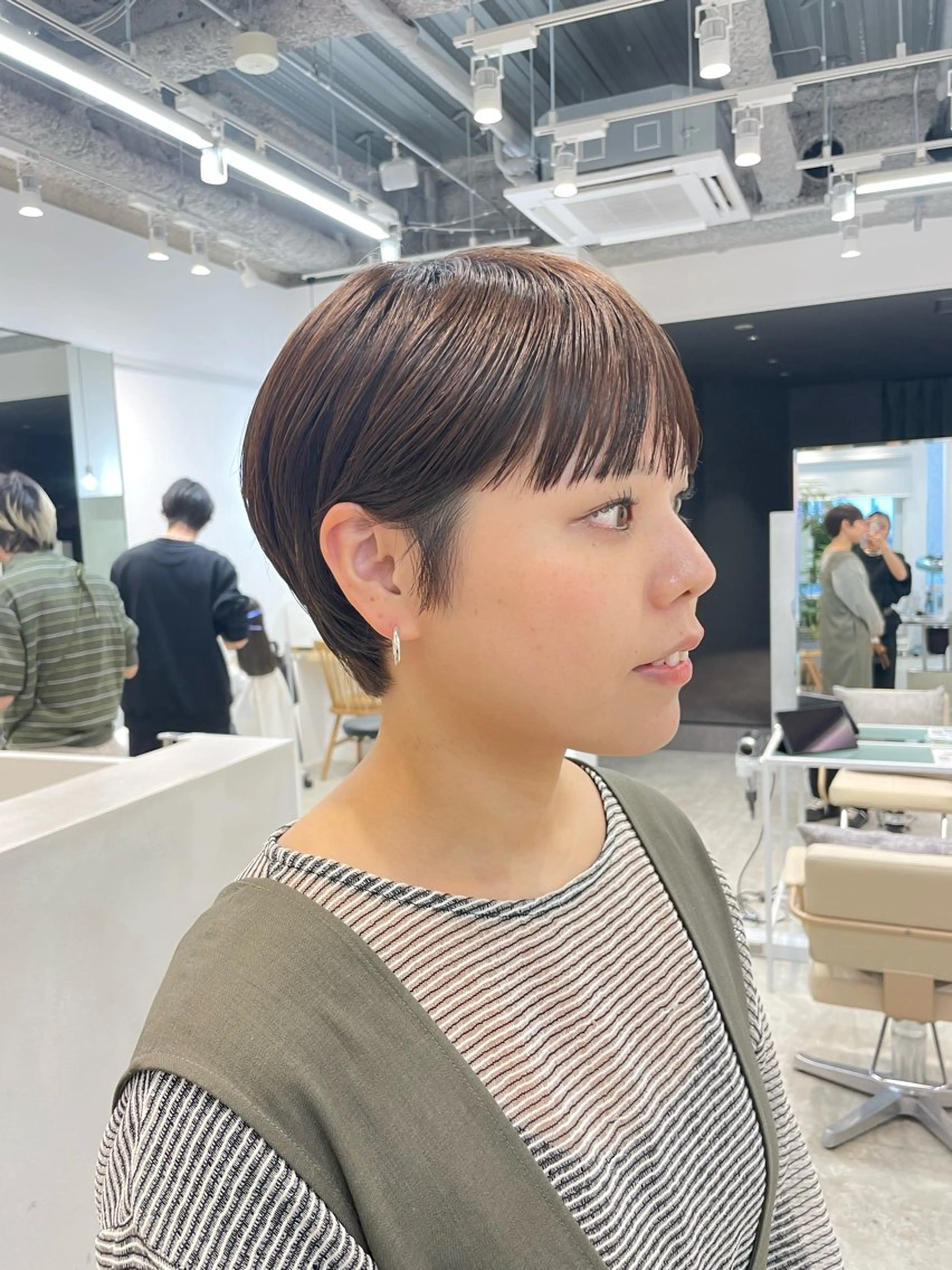 ショート ショートヘア risa 。のヘアスタイル