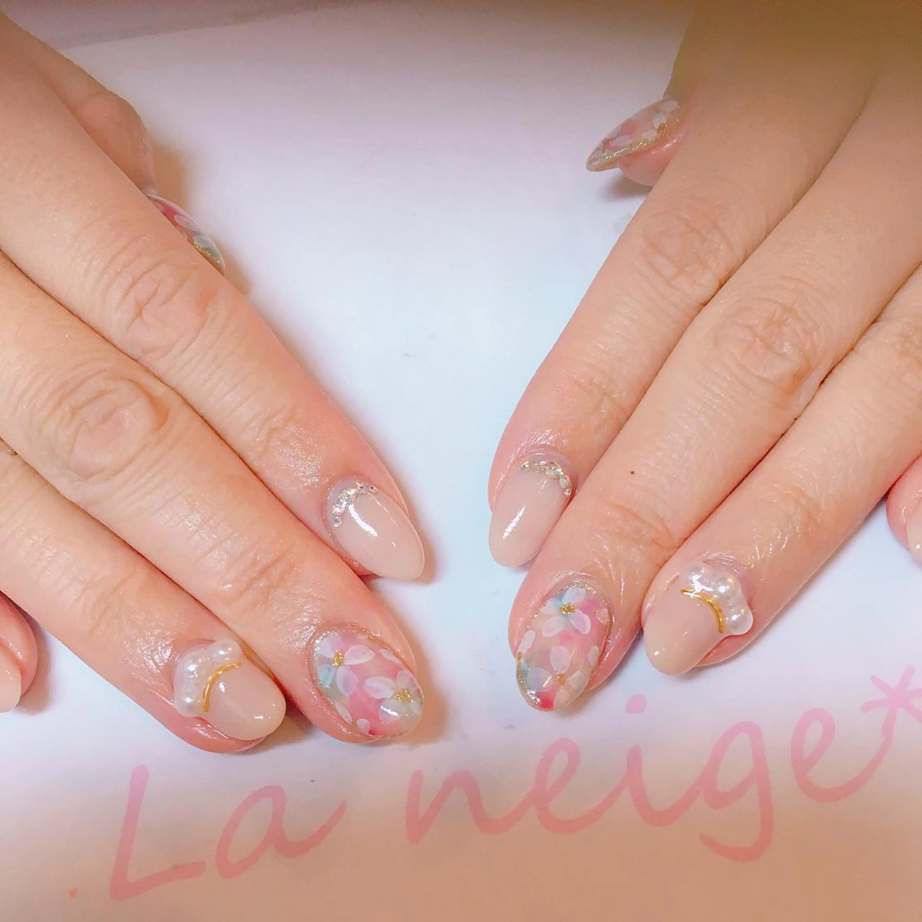 ネイル La neige* yuki 🐩🌙のネイルデザイン