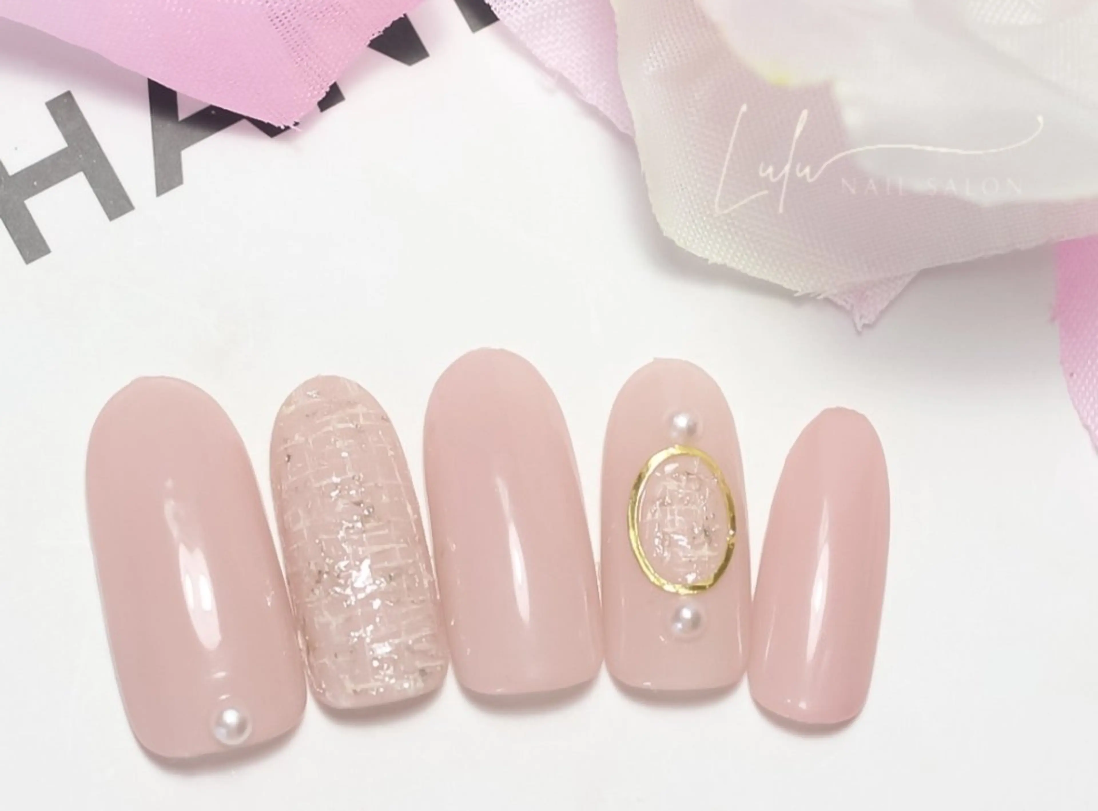 ネイル ハンドネイル Lulu nail salon 南堀江店所属・西村 あやかのネイルデザイン